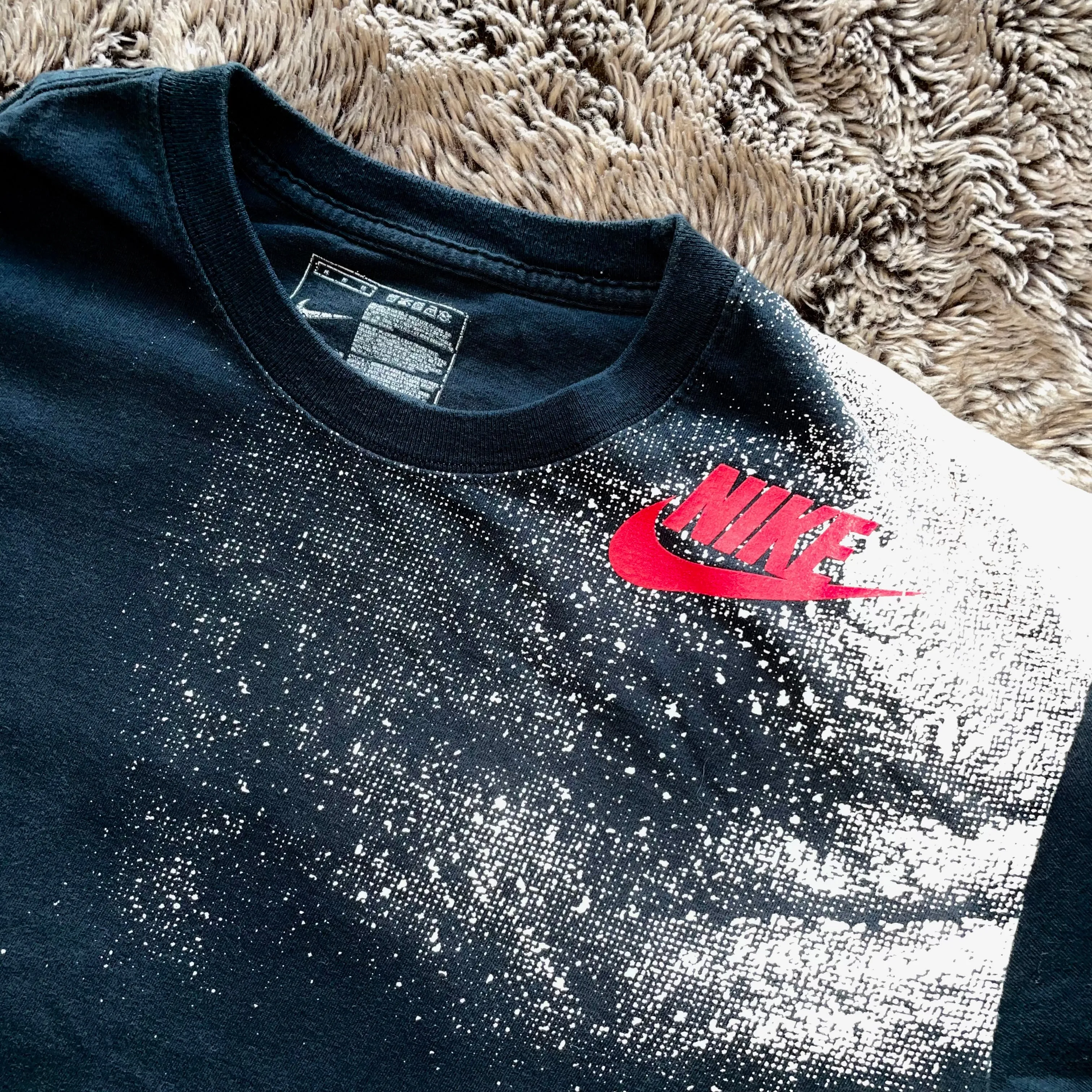 1990s Nike x Charles Barkley I Am Not A Role Model Tee (Black & Red)