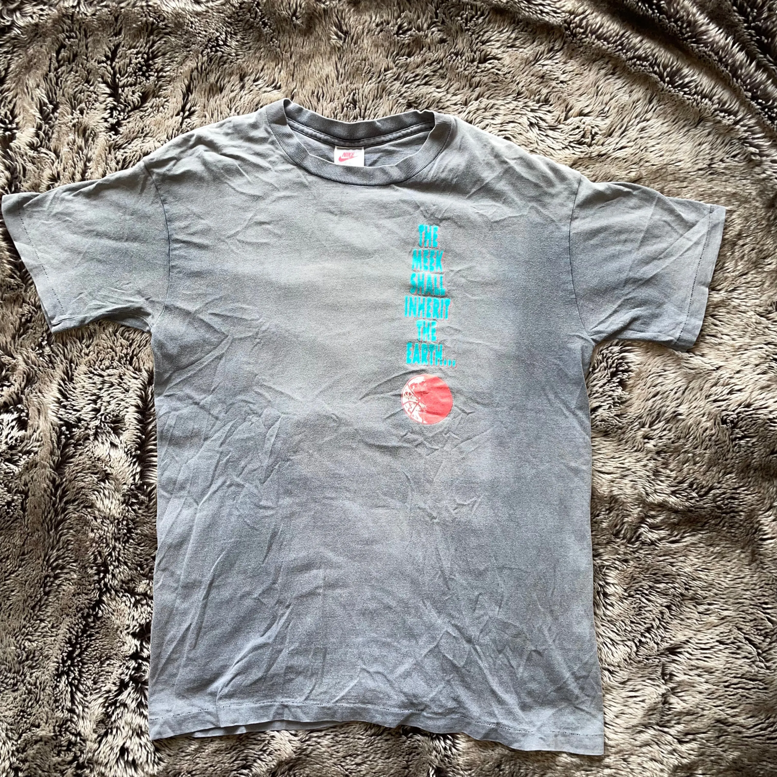 1990s Nike x Charles Barkley The Meek Shall Inherit the Earth Tee (Black)