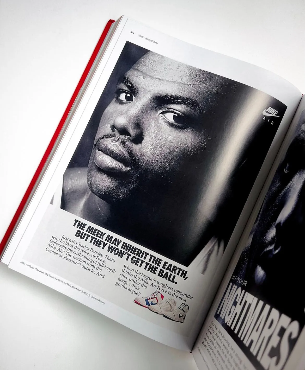 1990s Nike x Charles Barkley The Meek Shall Inherit the Earth Tee (Black)