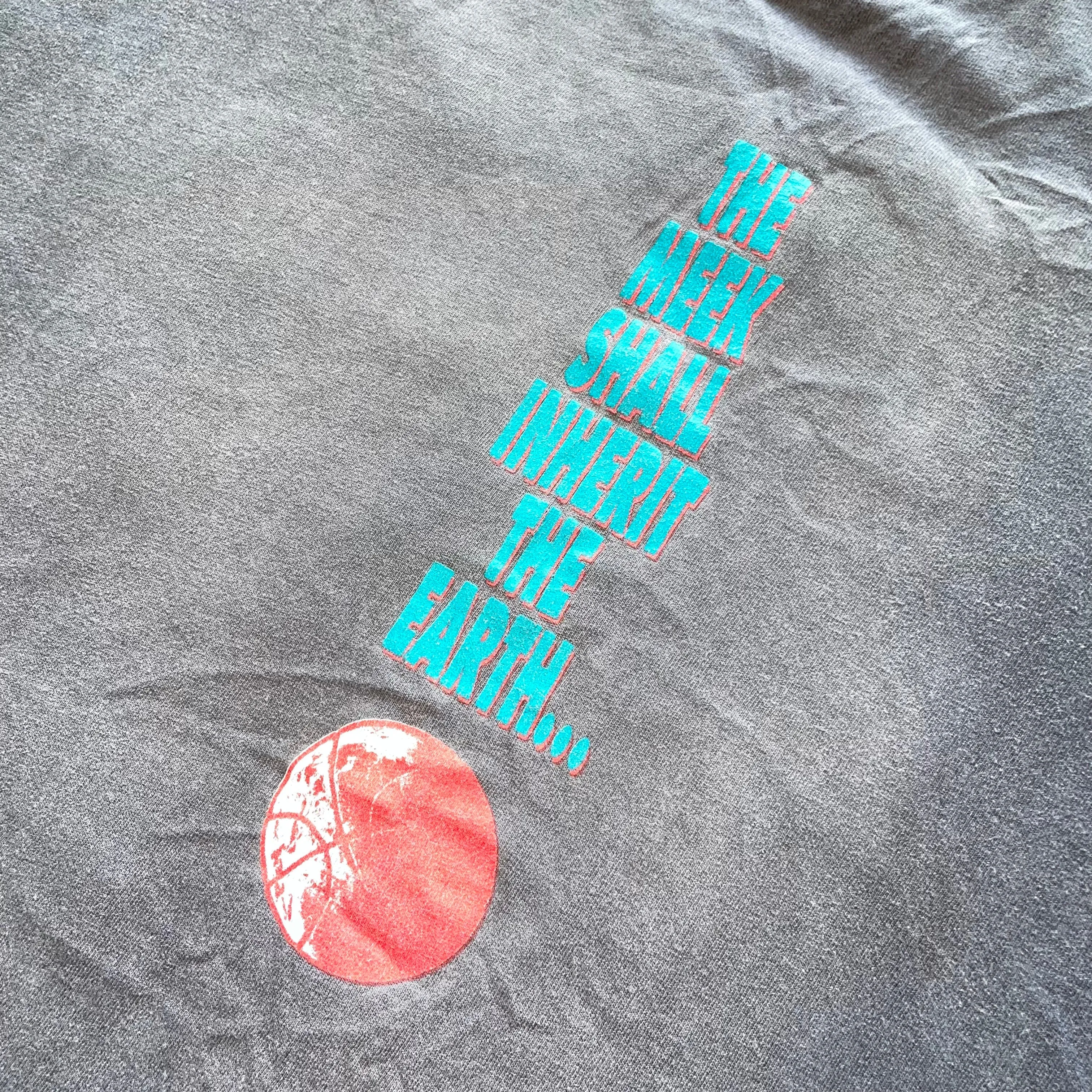1990s Nike x Charles Barkley The Meek Shall Inherit the Earth Tee (Black)
