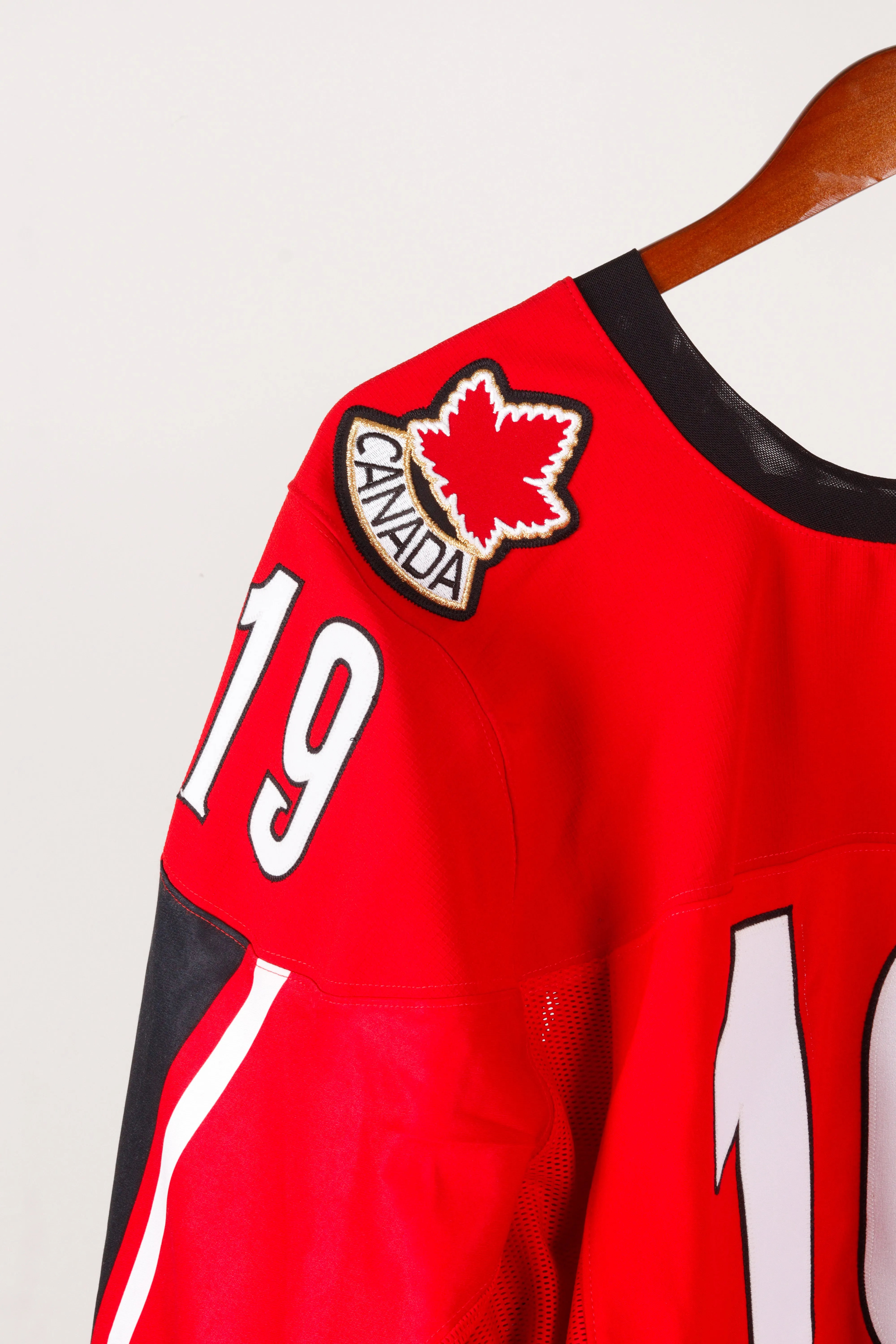 2010's Team Canada 'Alternate Patch Player Issued' Away Hockey Jersey Red