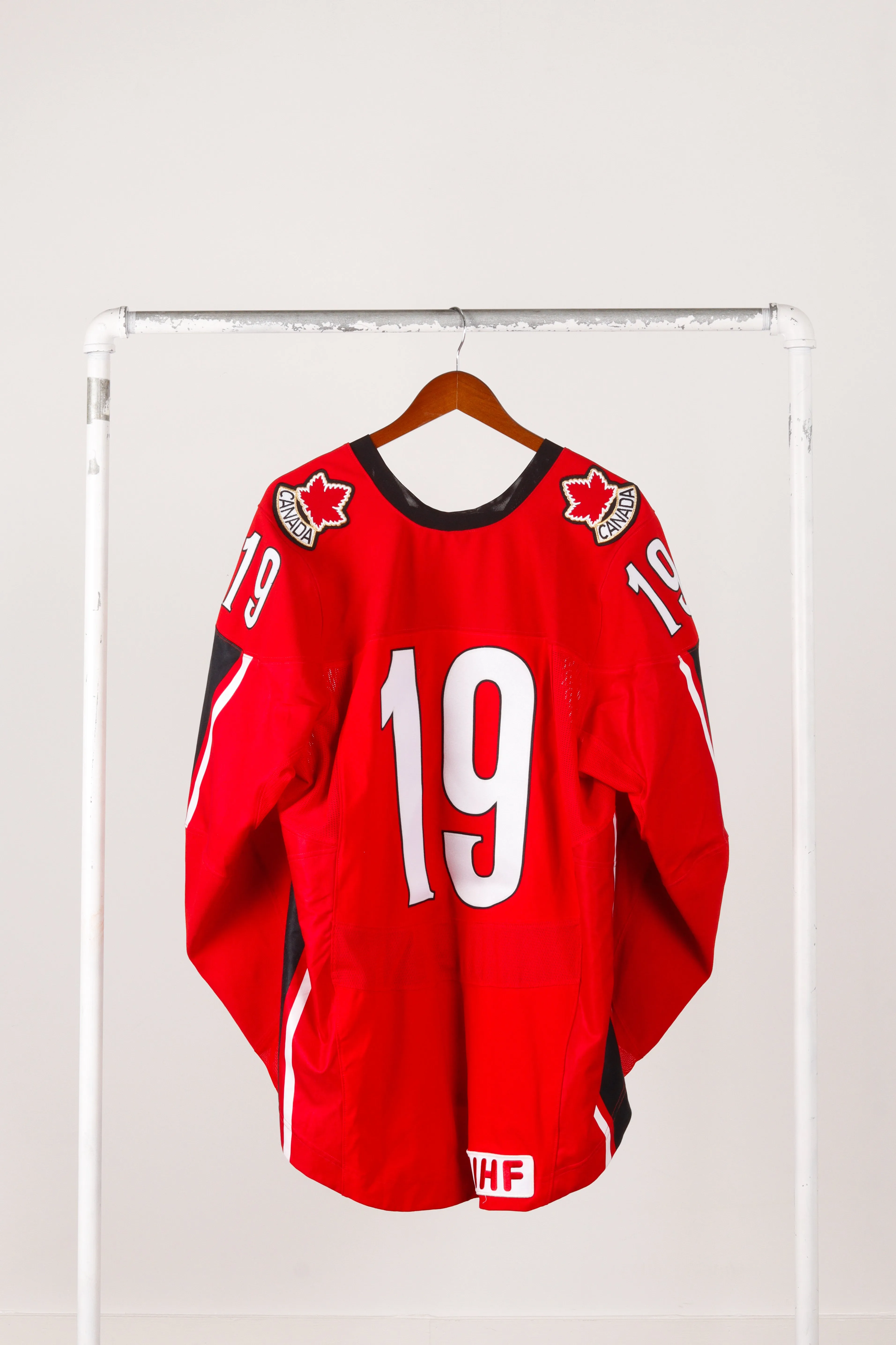 2010's Team Canada 'Alternate Patch Player Issued' Away Hockey Jersey Red