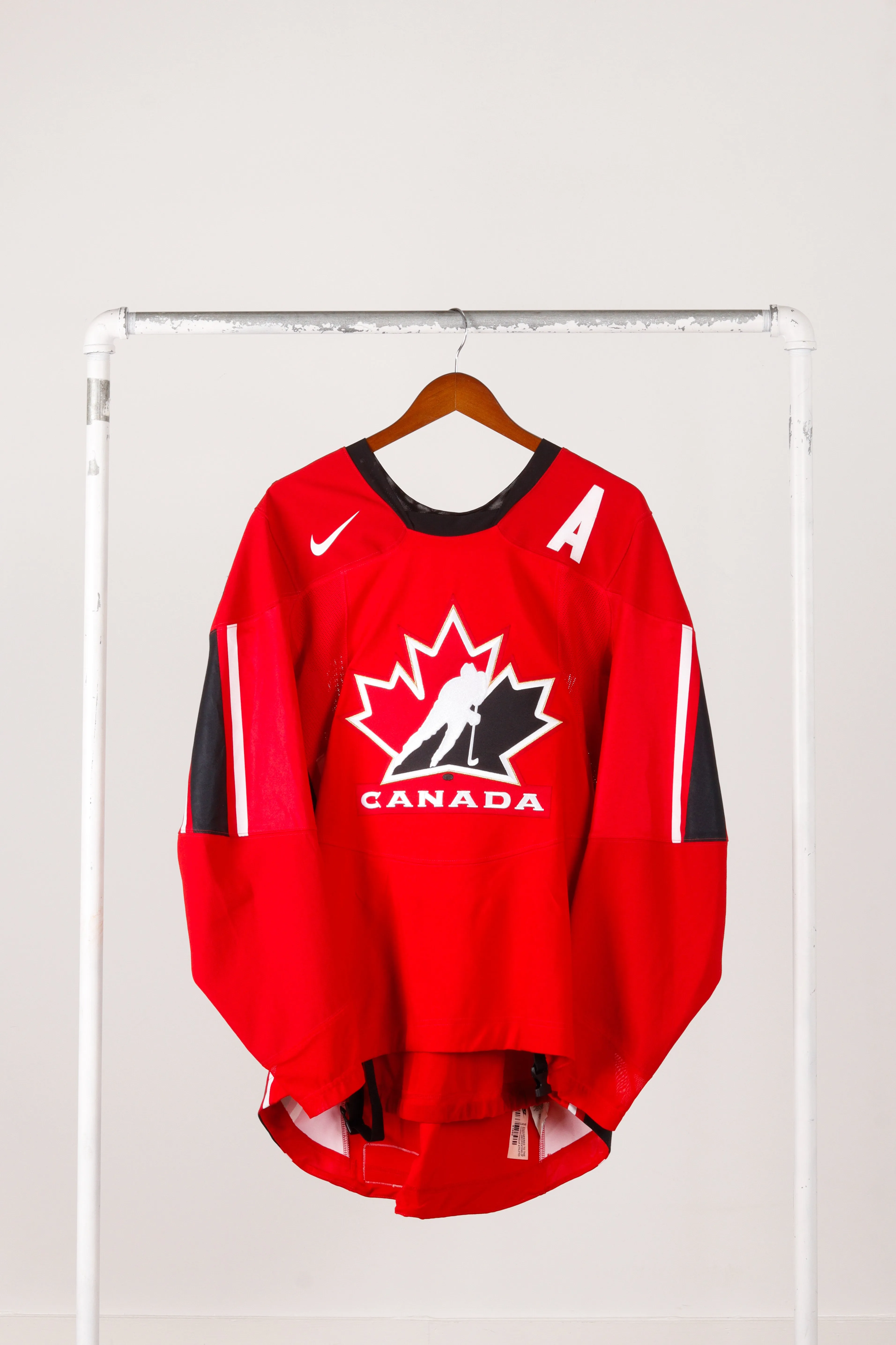 2010's Team Canada 'Alternate Patch Player Issued' Away Hockey Jersey Red