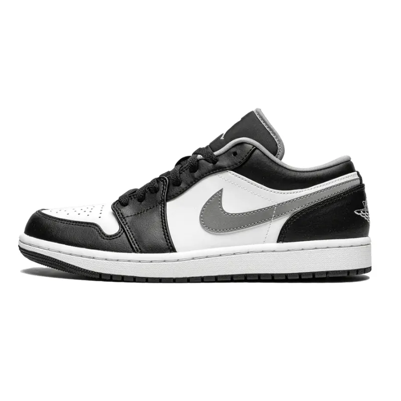 Air Jordan 1 Low Black White Particle Grey