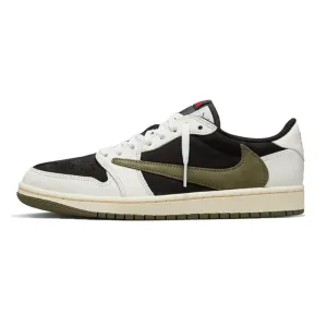 Air Jordan 1 Low X Travis Scott Olive