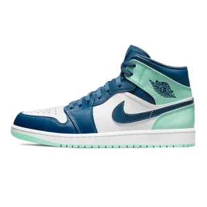 Air Jordan 1 Mid Blue Mint