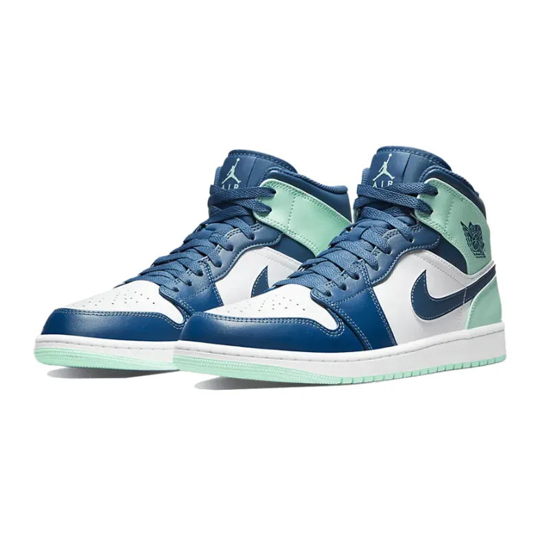 Air Jordan 1 Mid Blue Mint