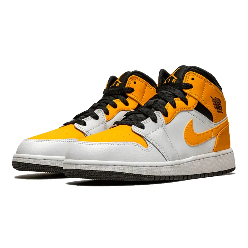 Air Jordan 1 Mid GS University Gold