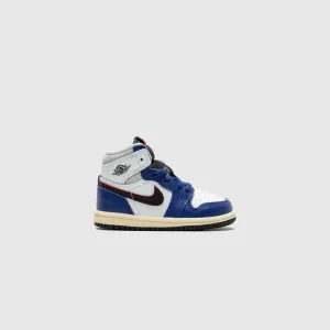AIR JORDAN 1 RETRO HIGH OG (TD) DEEP ROYAL BLUE