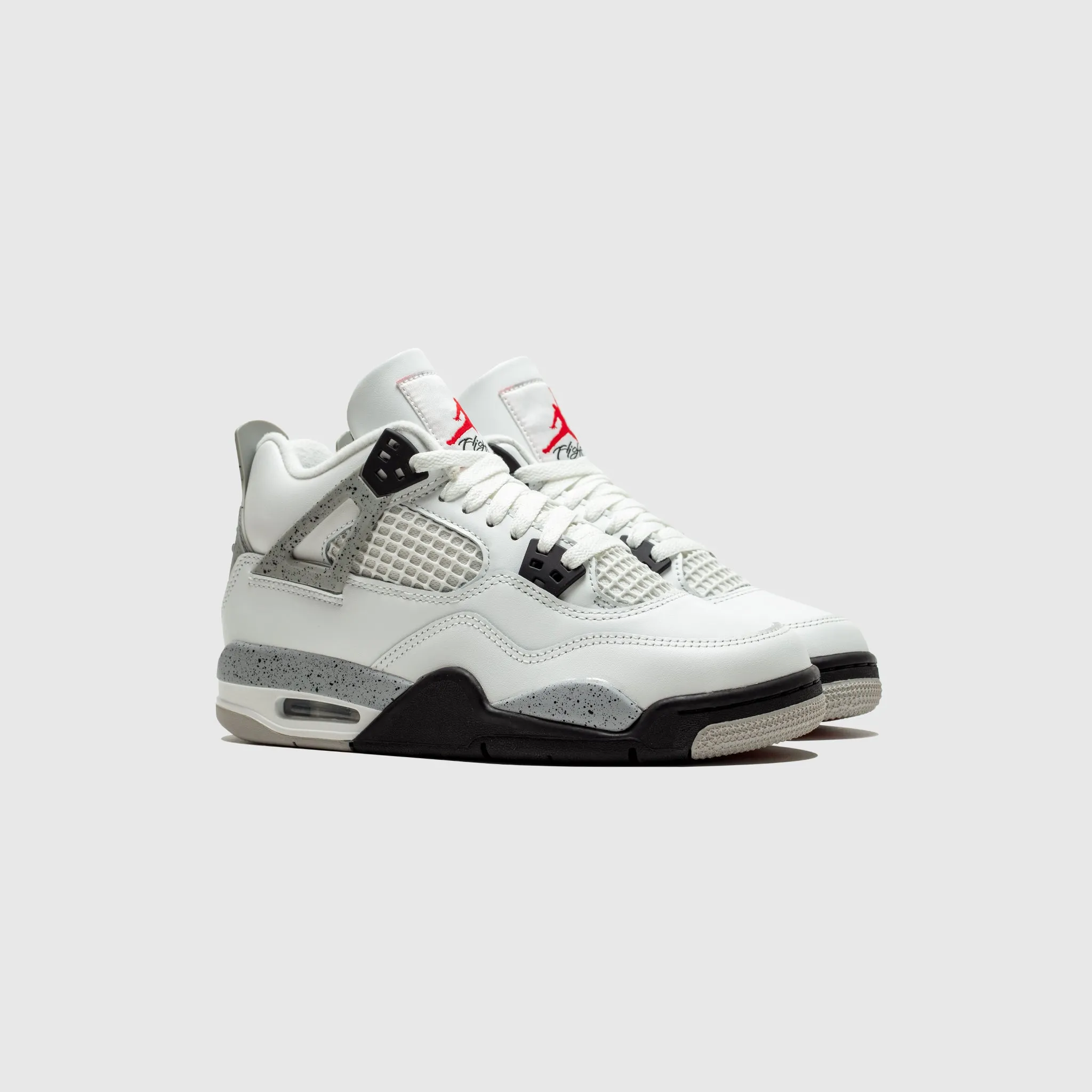 AIR JORDAN 4 RETRO WHITE CEMENT (GS)