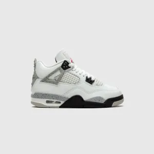 AIR JORDAN 4 RETRO WHITE CEMENT (GS)