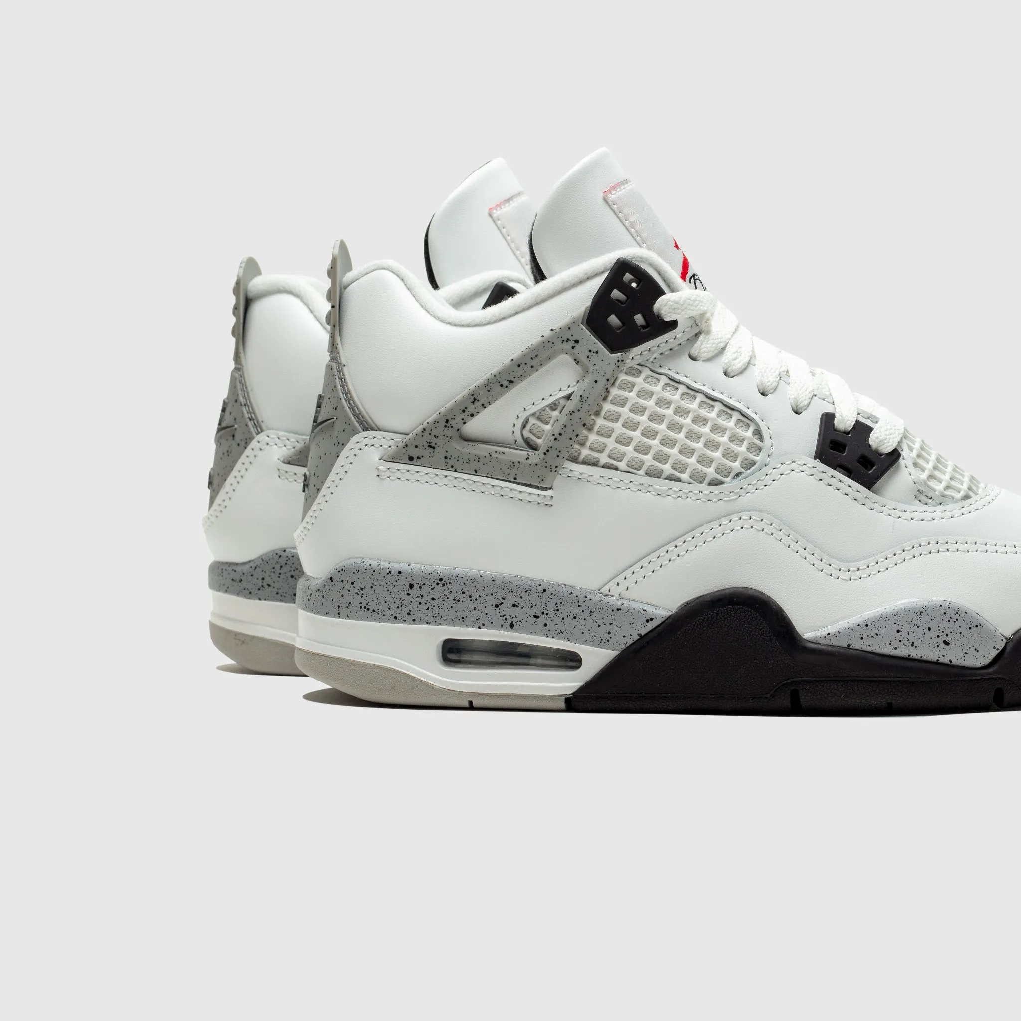 AIR JORDAN 4 RETRO WHITE CEMENT (GS)