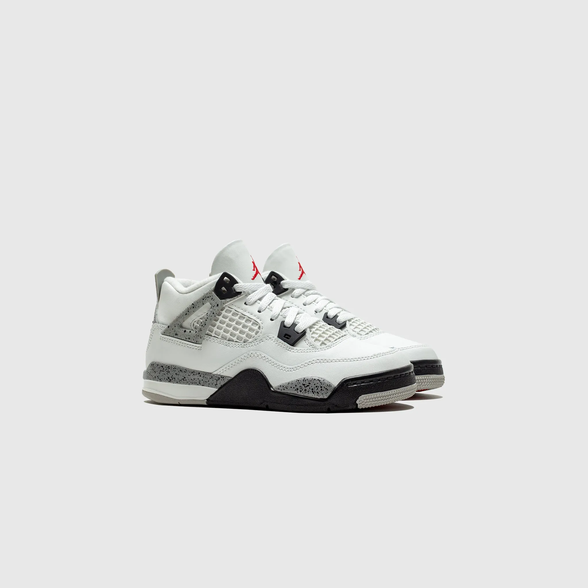 AIR JORDAN 4 RETRO WHITE CEMENT (PS)