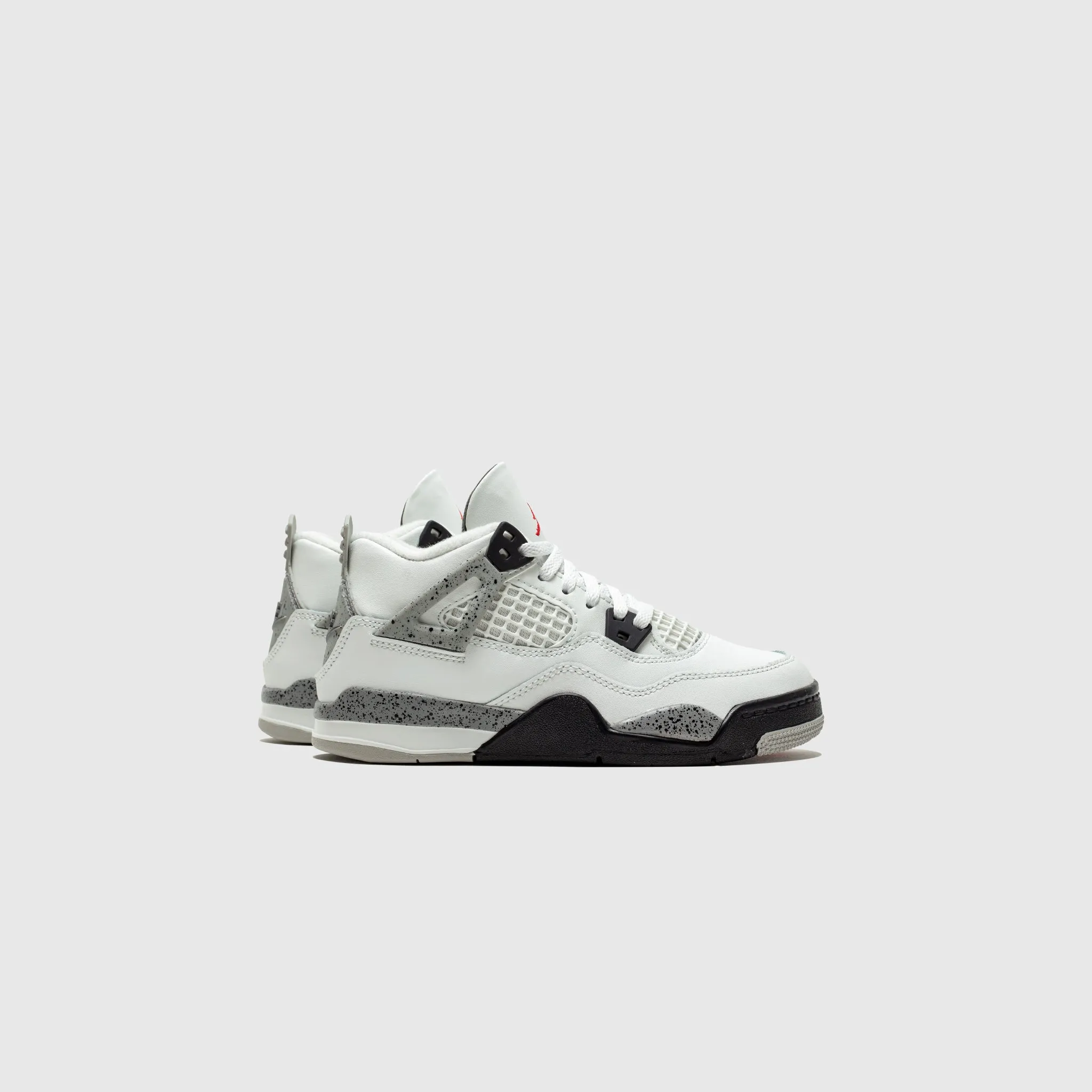 AIR JORDAN 4 RETRO WHITE CEMENT (PS)