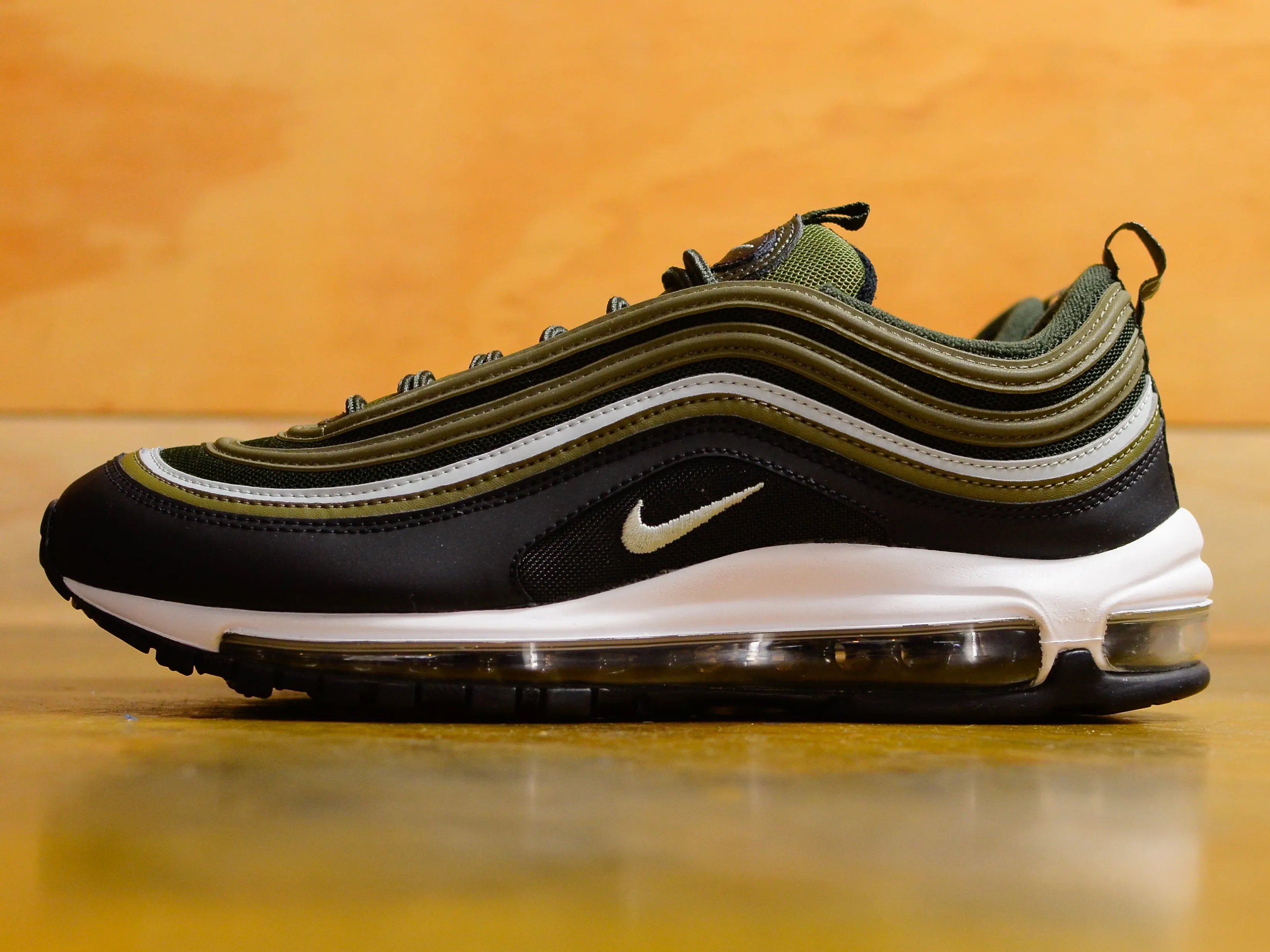 Air Max 97 -Medium Olive / Light Silver