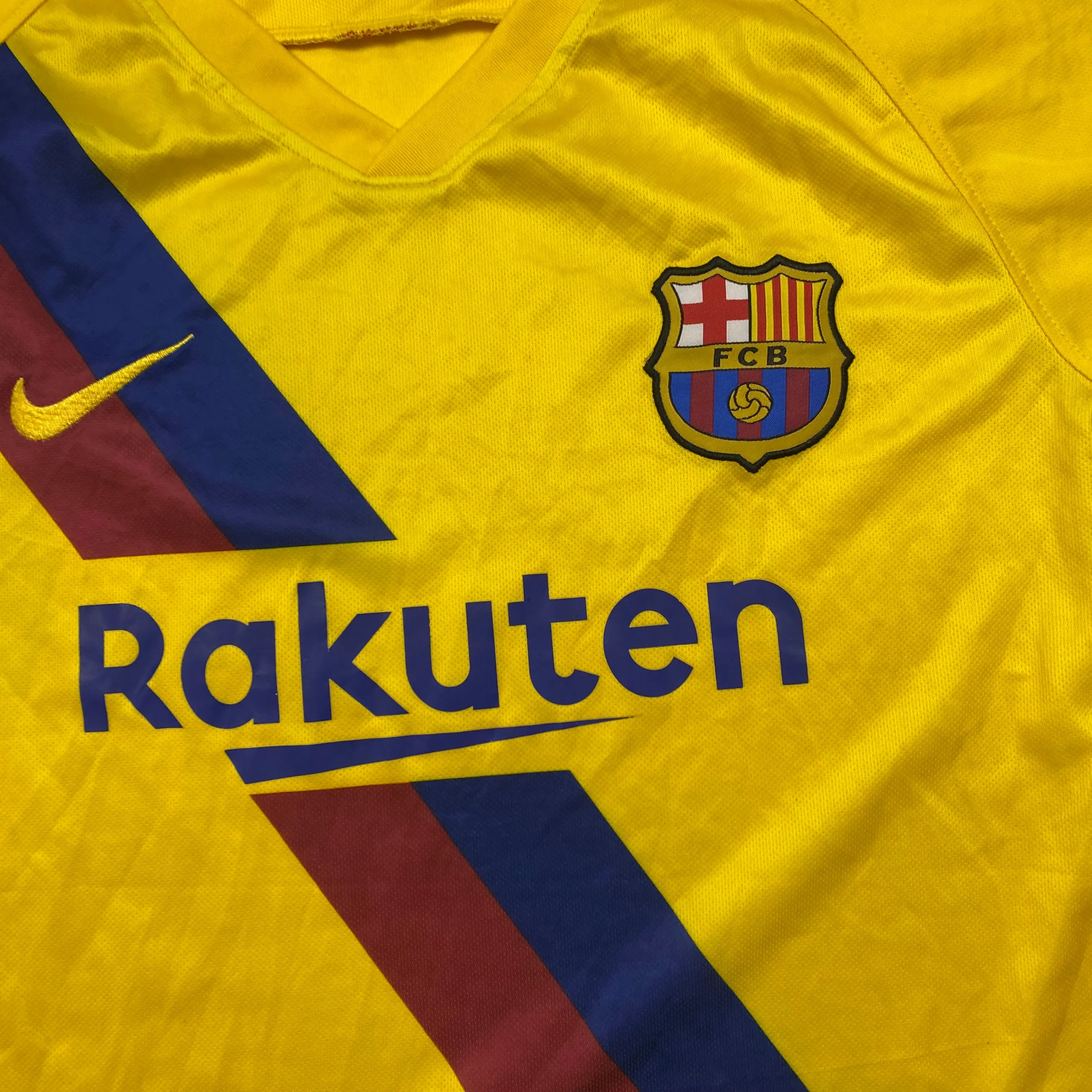 Barcelona Yellow Nike Jersey 2019-20 (S)