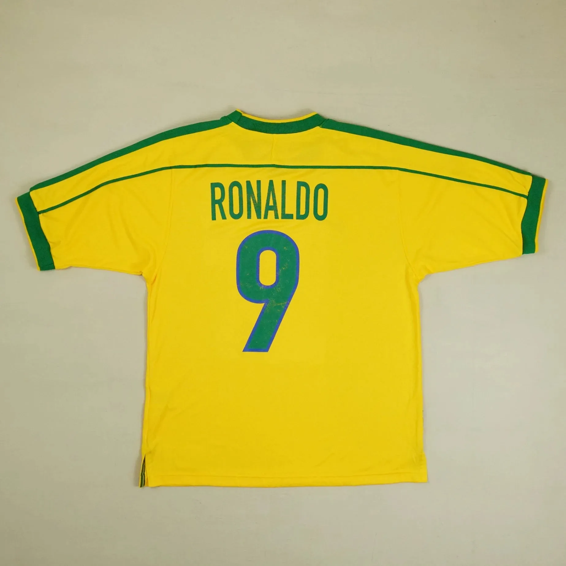 Brazil Ronaldo Nike 1998-2000 Home Jersey (XL)