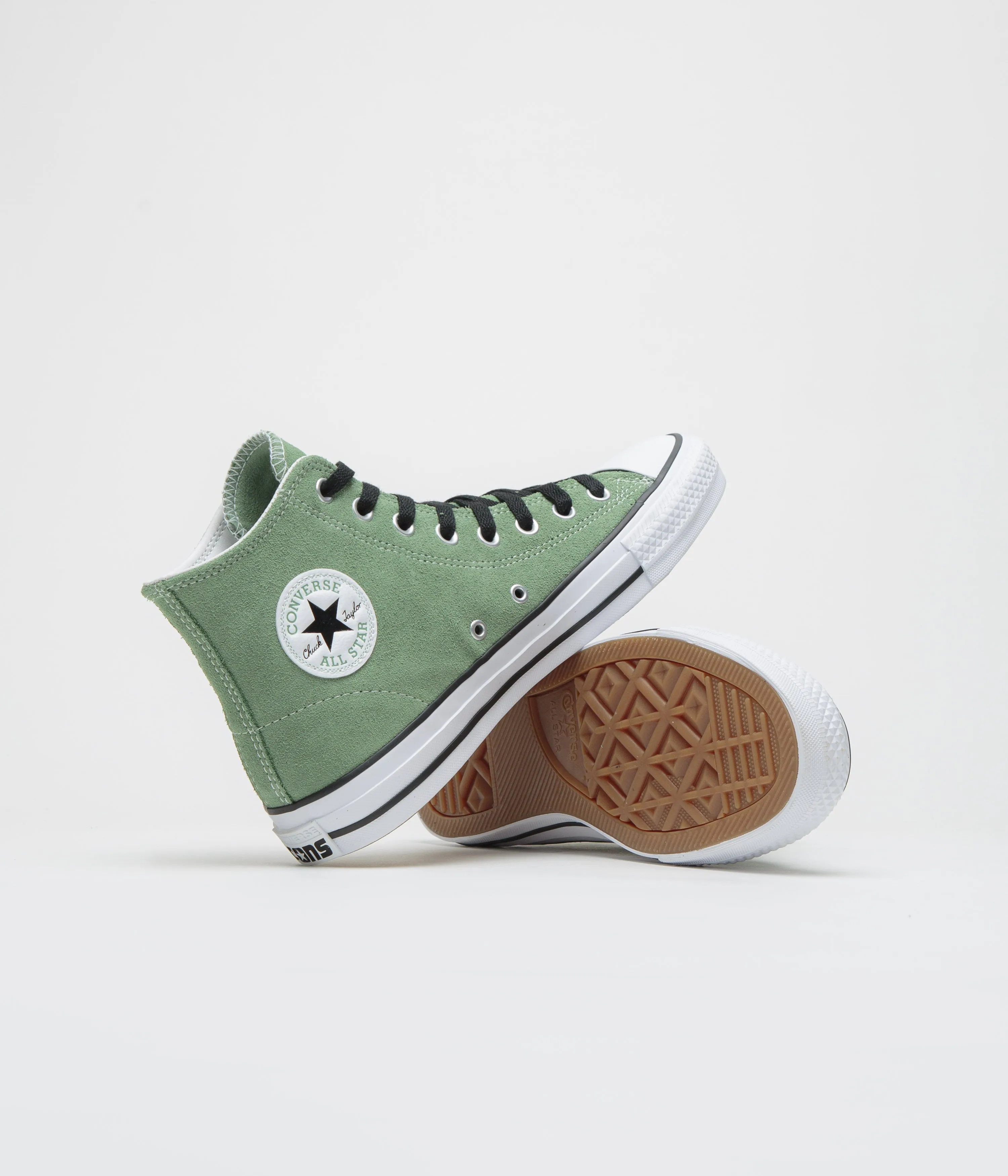 Converse CTAS Pro Hi Shoes - Foothill Green / Black / White