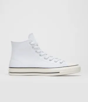 Converse CTAS Pro Hi Shoes - White / Gold / Egret