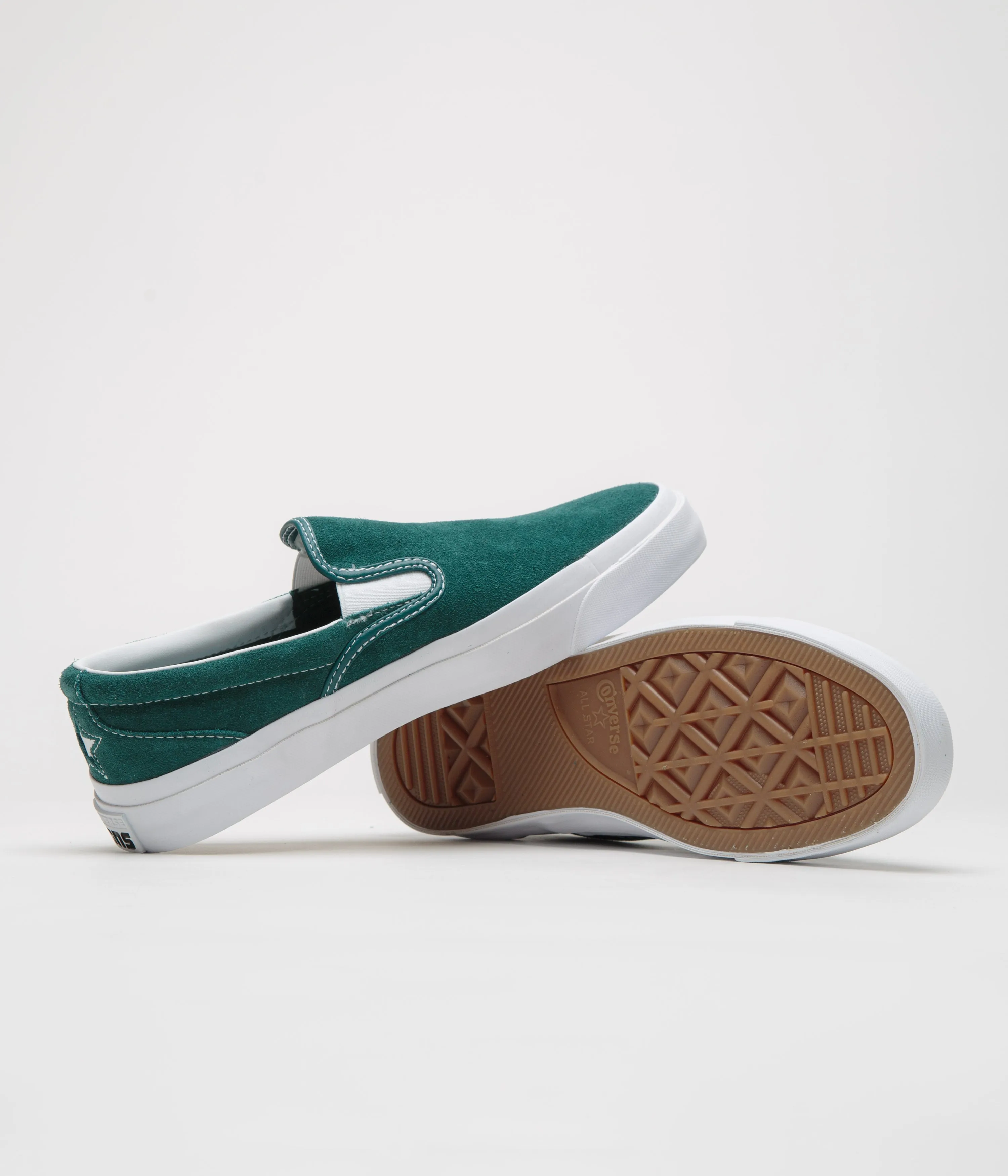 Converse One Star CC Slip Pro Shoes - Rubber Plant / White / White
