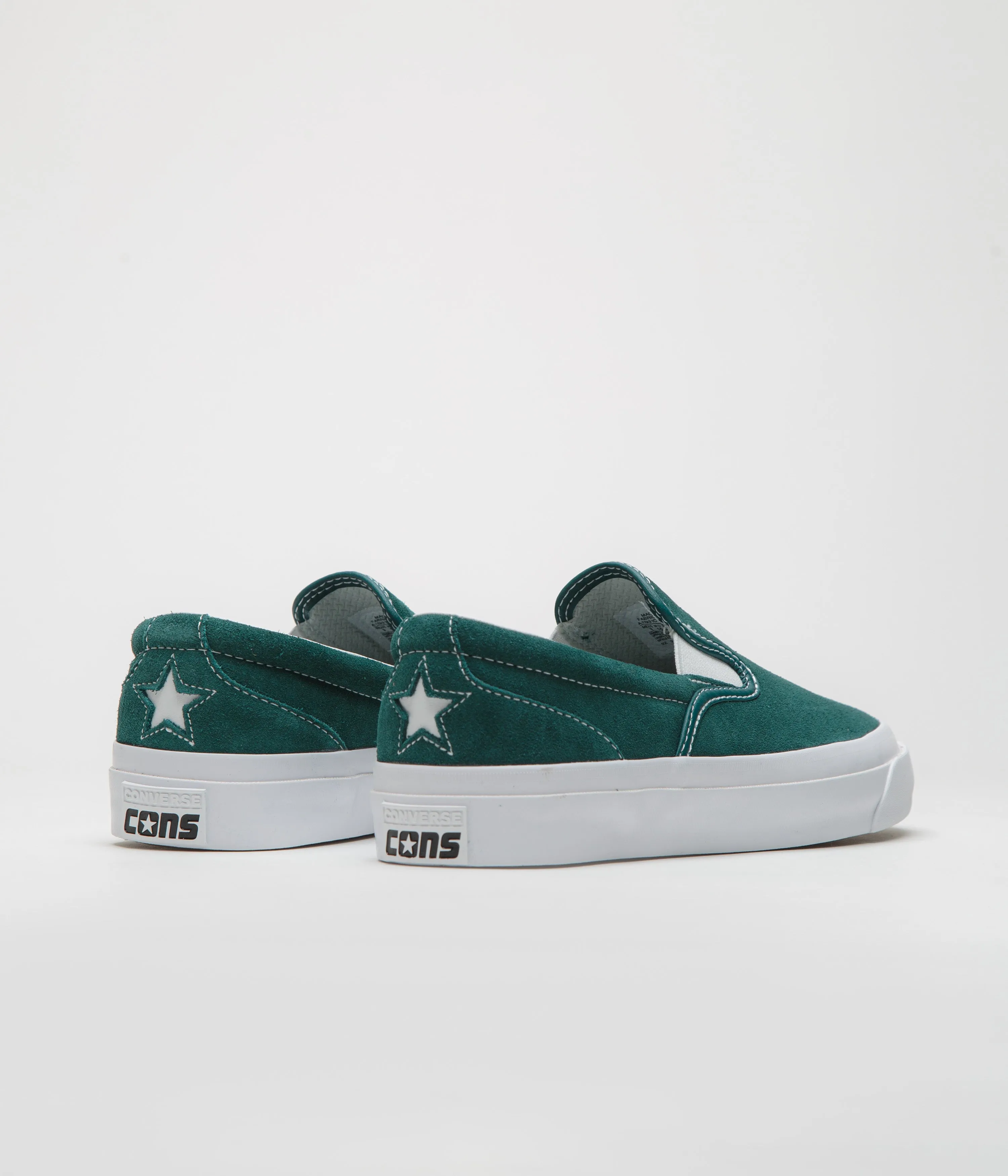 Converse One Star CC Slip Pro Shoes - Rubber Plant / White / White
