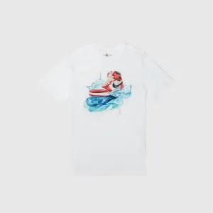 FLIGHT ESSENTIALS AJ1 S/S T-SHIRT WHITE