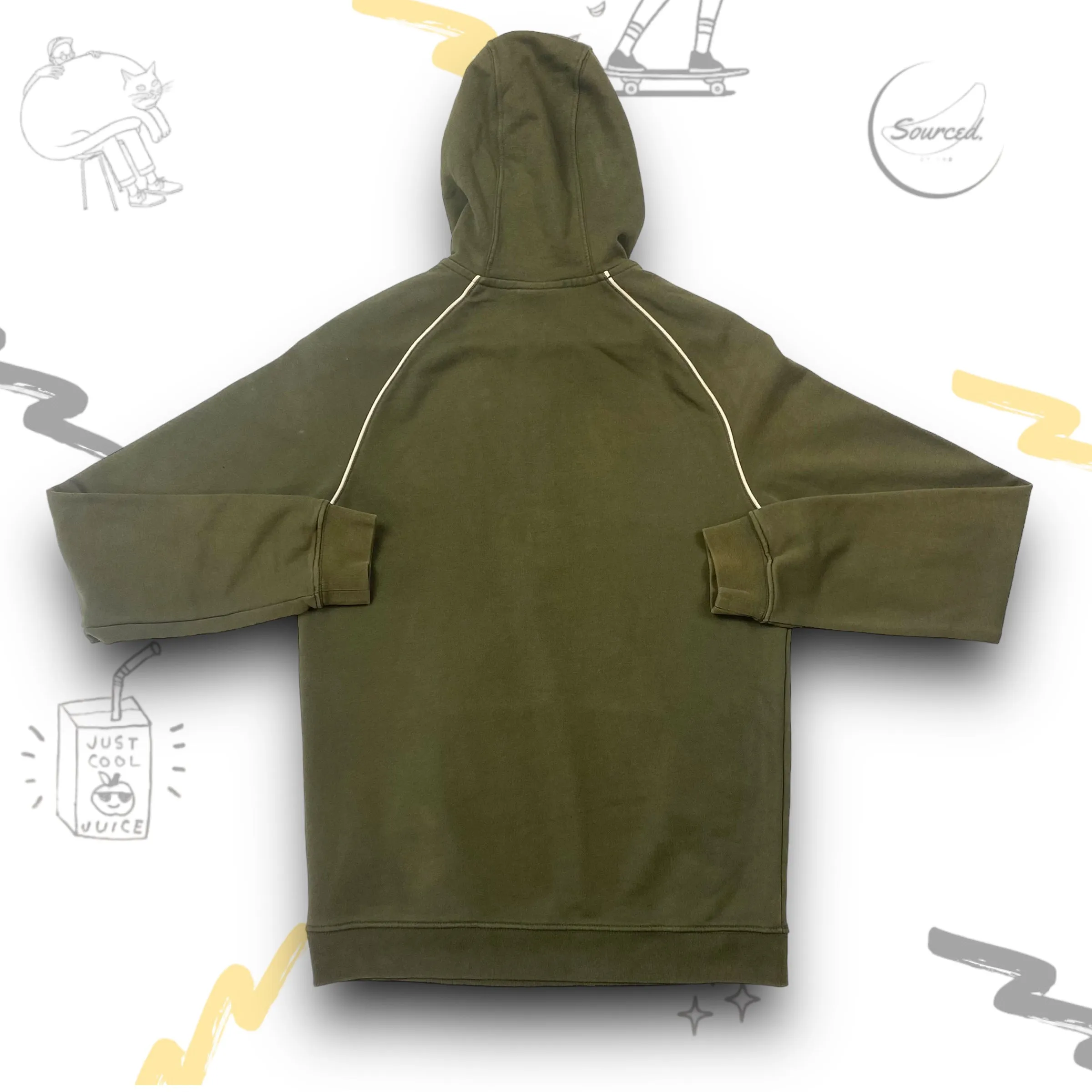 Nike 1/4 Zip With Hood (S)