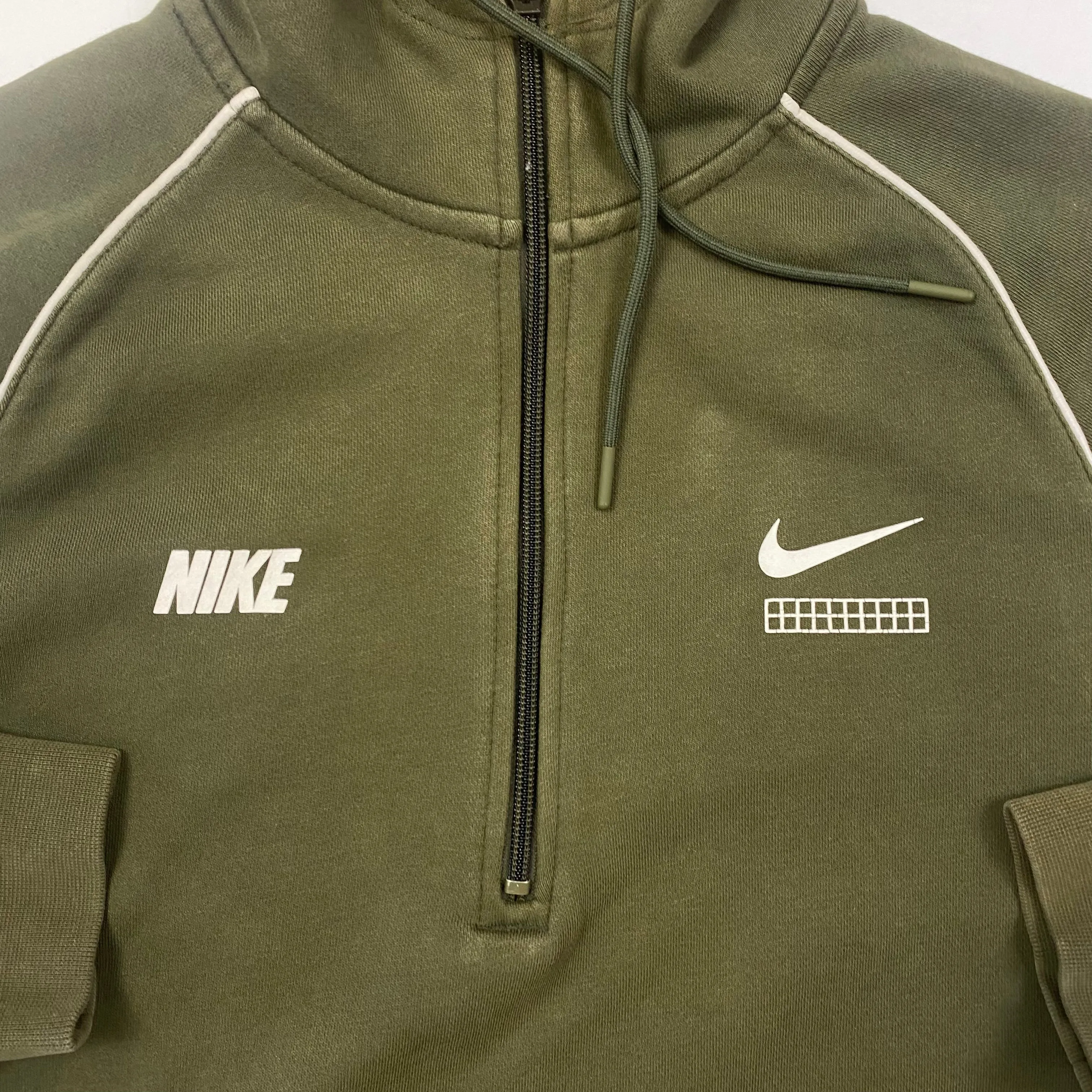 Nike 1/4 Zip With Hood (S)