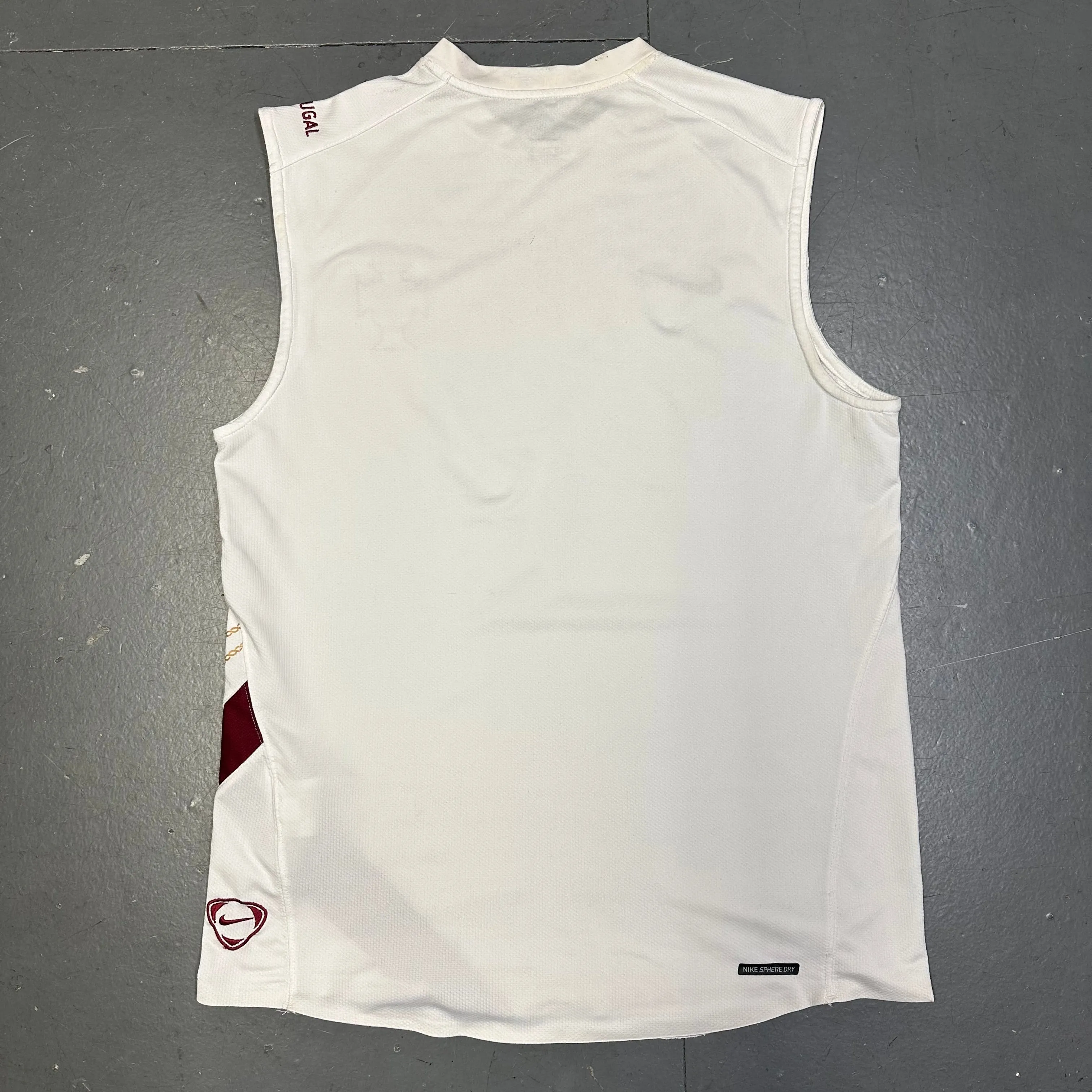 Nike 2008 Portugal Vest In White ( M )