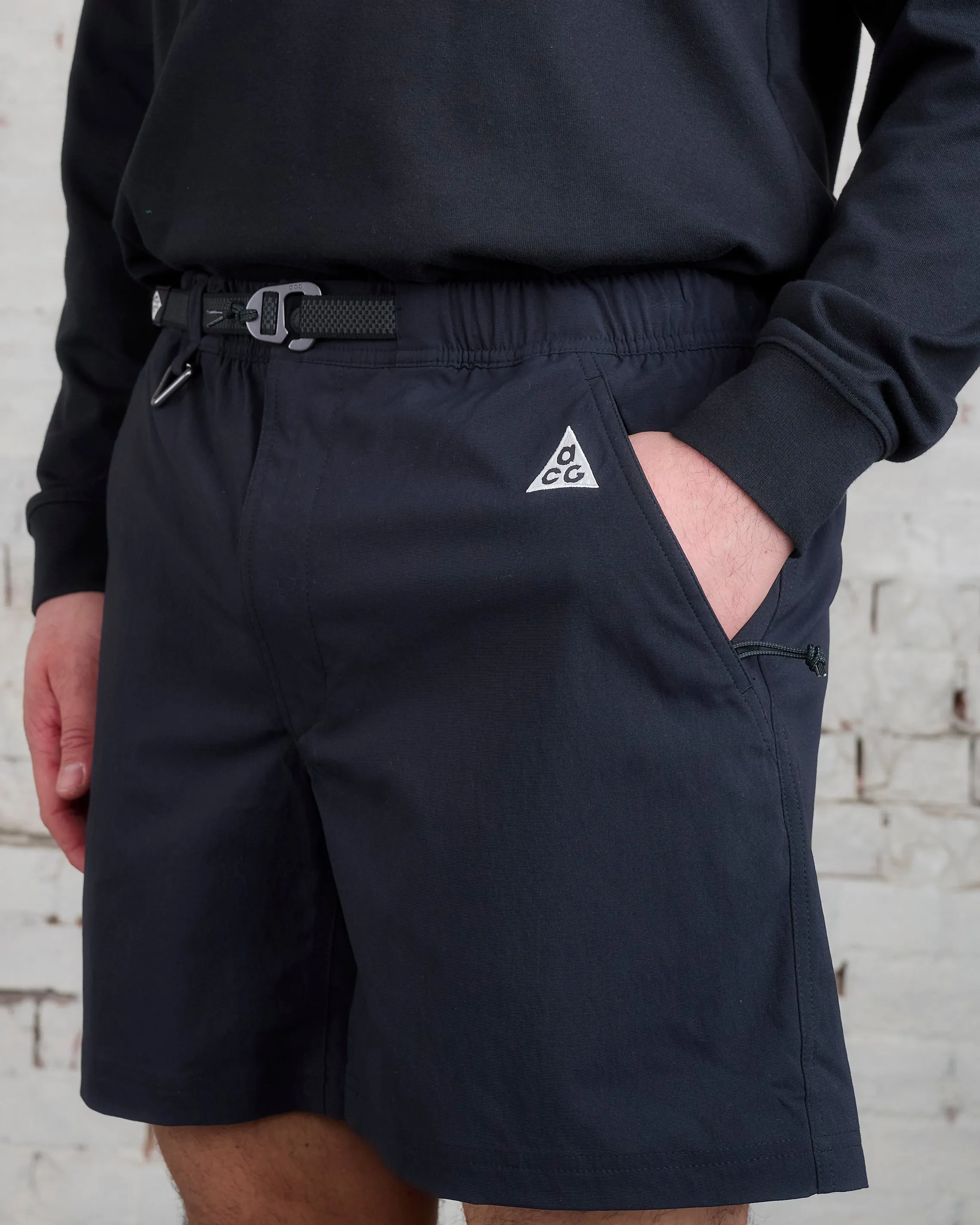 Nike ACG Hiking Shorts Black Anthracite Summit White