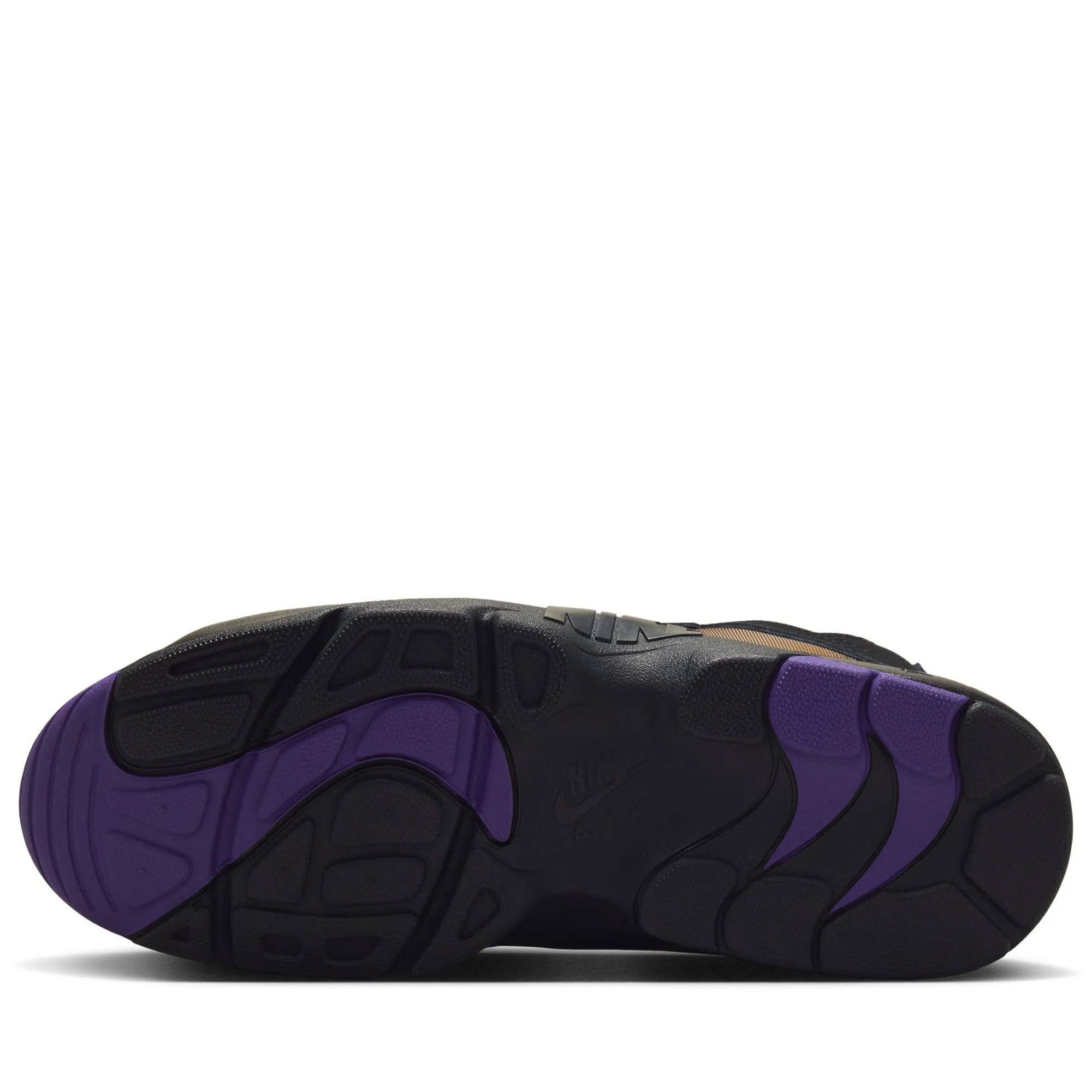 Nike Air Diamond Turf - Black/Purple