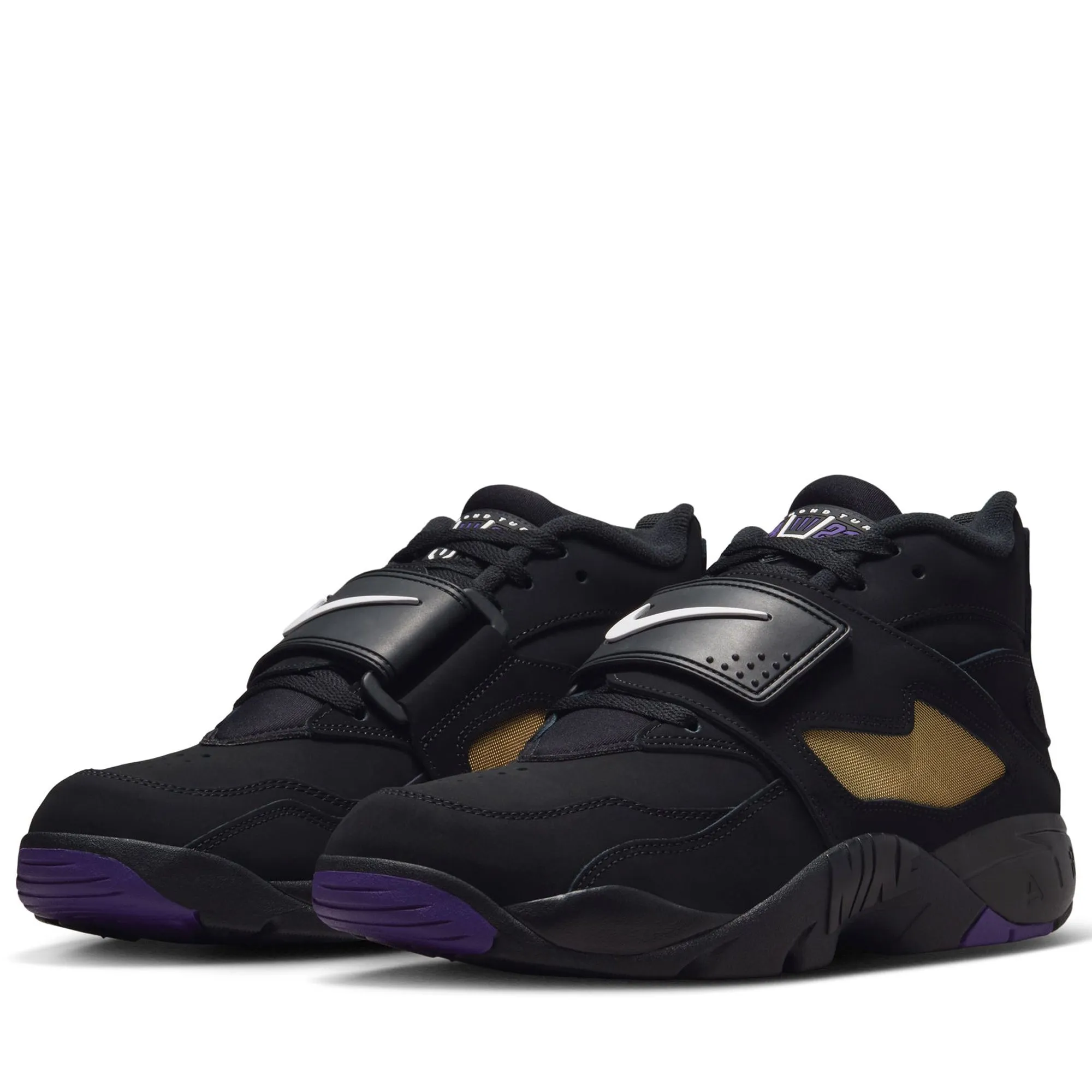 Nike Air Diamond Turf - Black/Purple