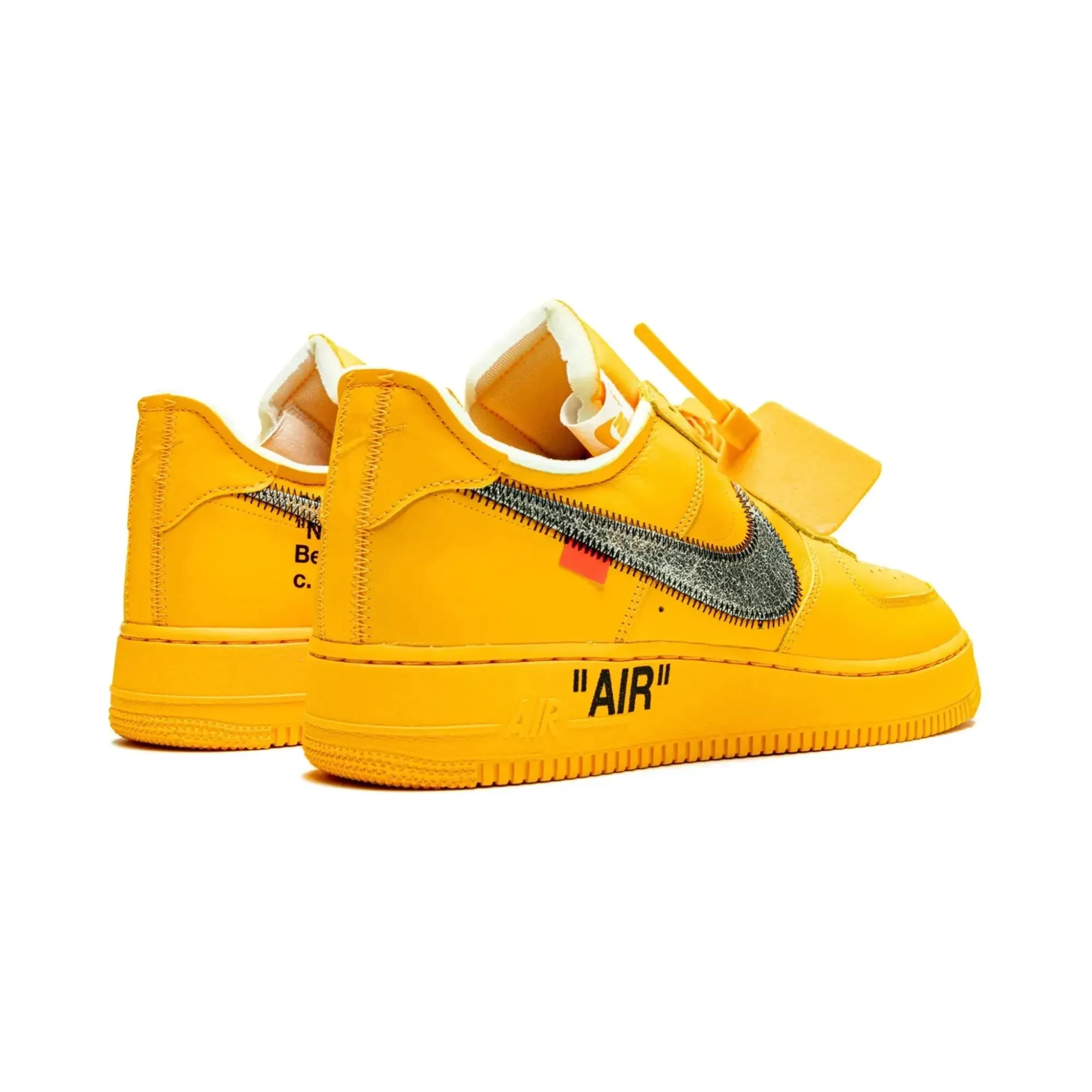Nike Air Force 1 Low X Off-White ICA University Gold