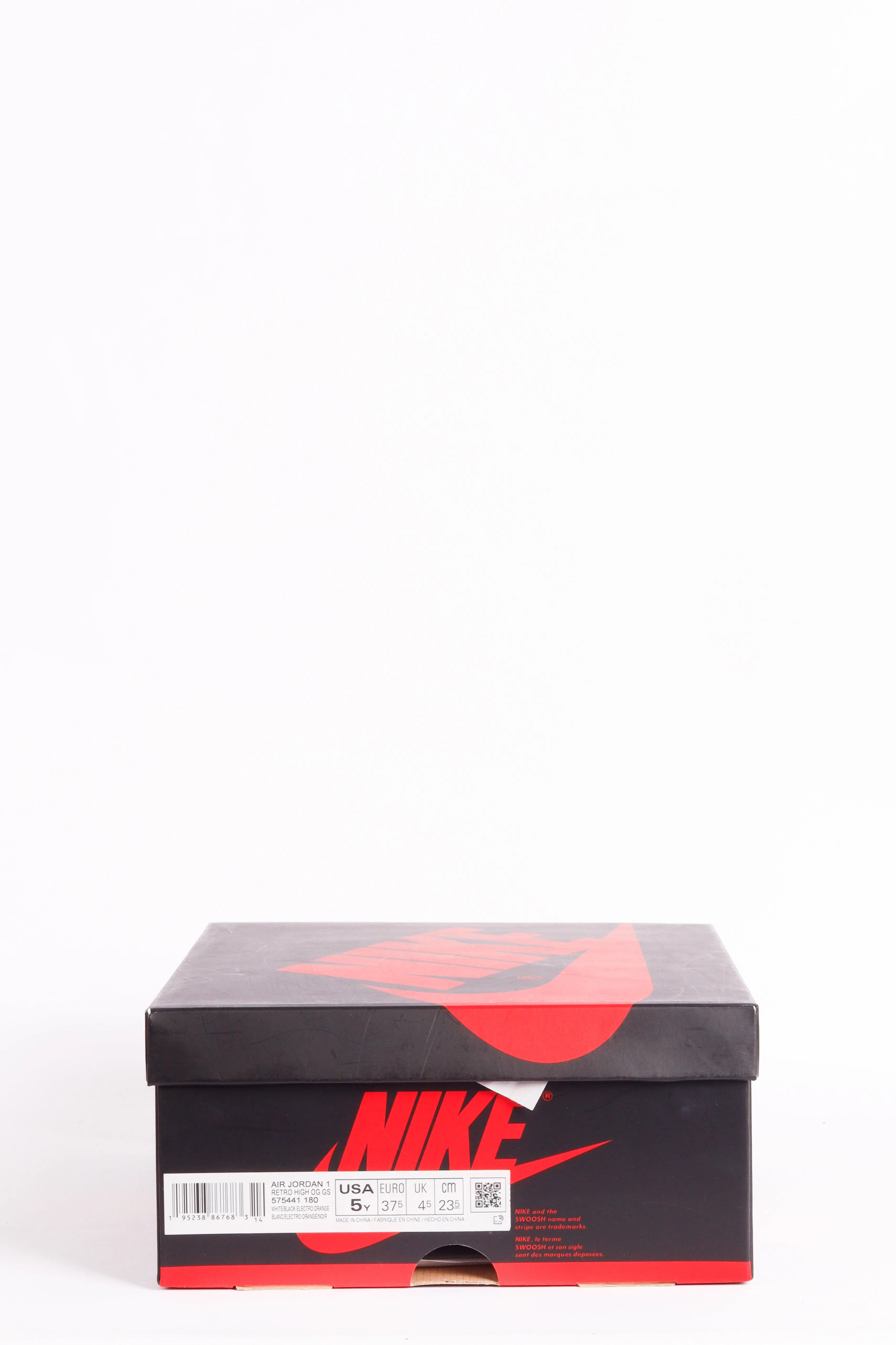 Nike Air Jordan 1 High OG 'Electro Orange' (GS) 2021