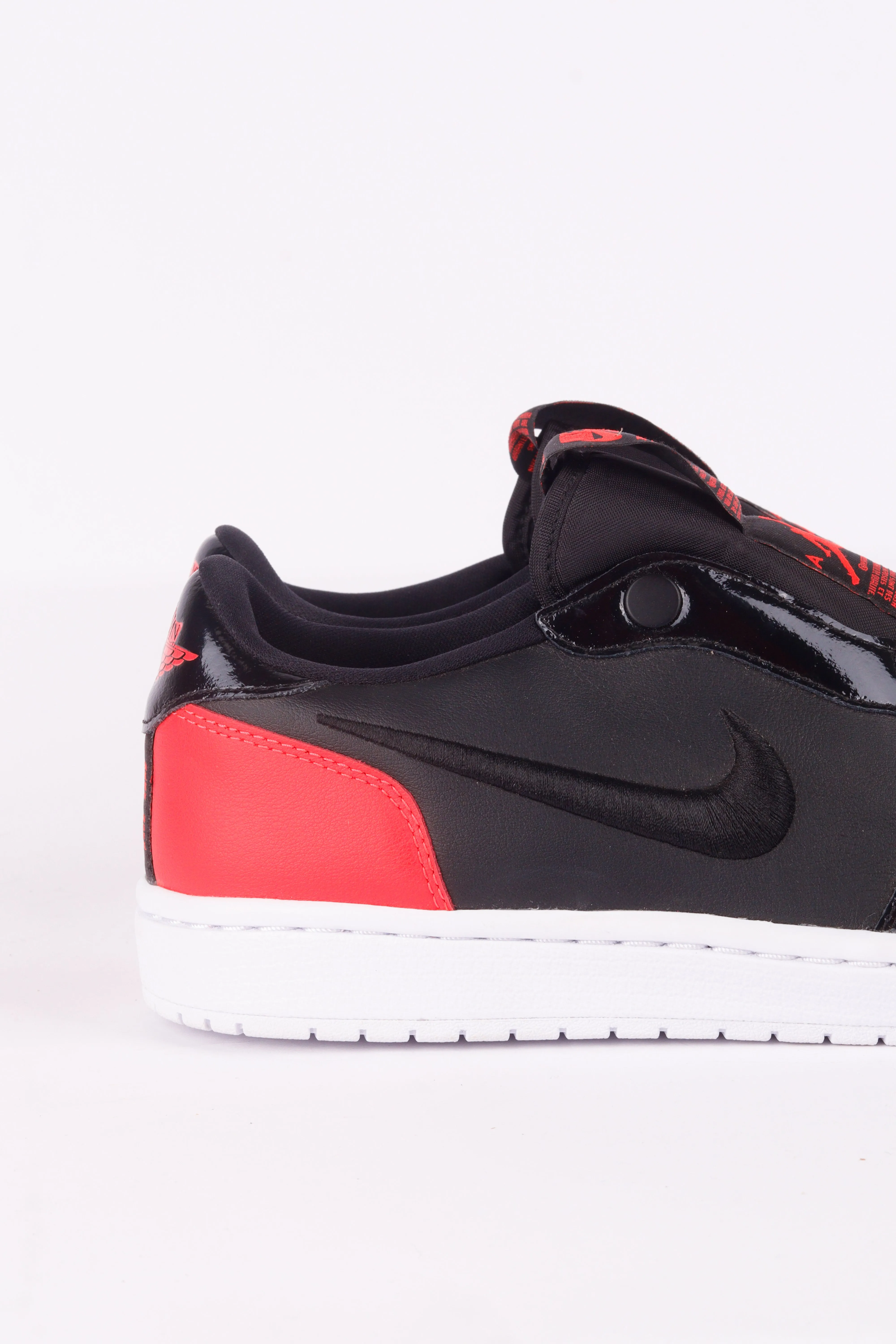 Nike Air Jordan 1 Low Slip Black Hot Punch (Women's)