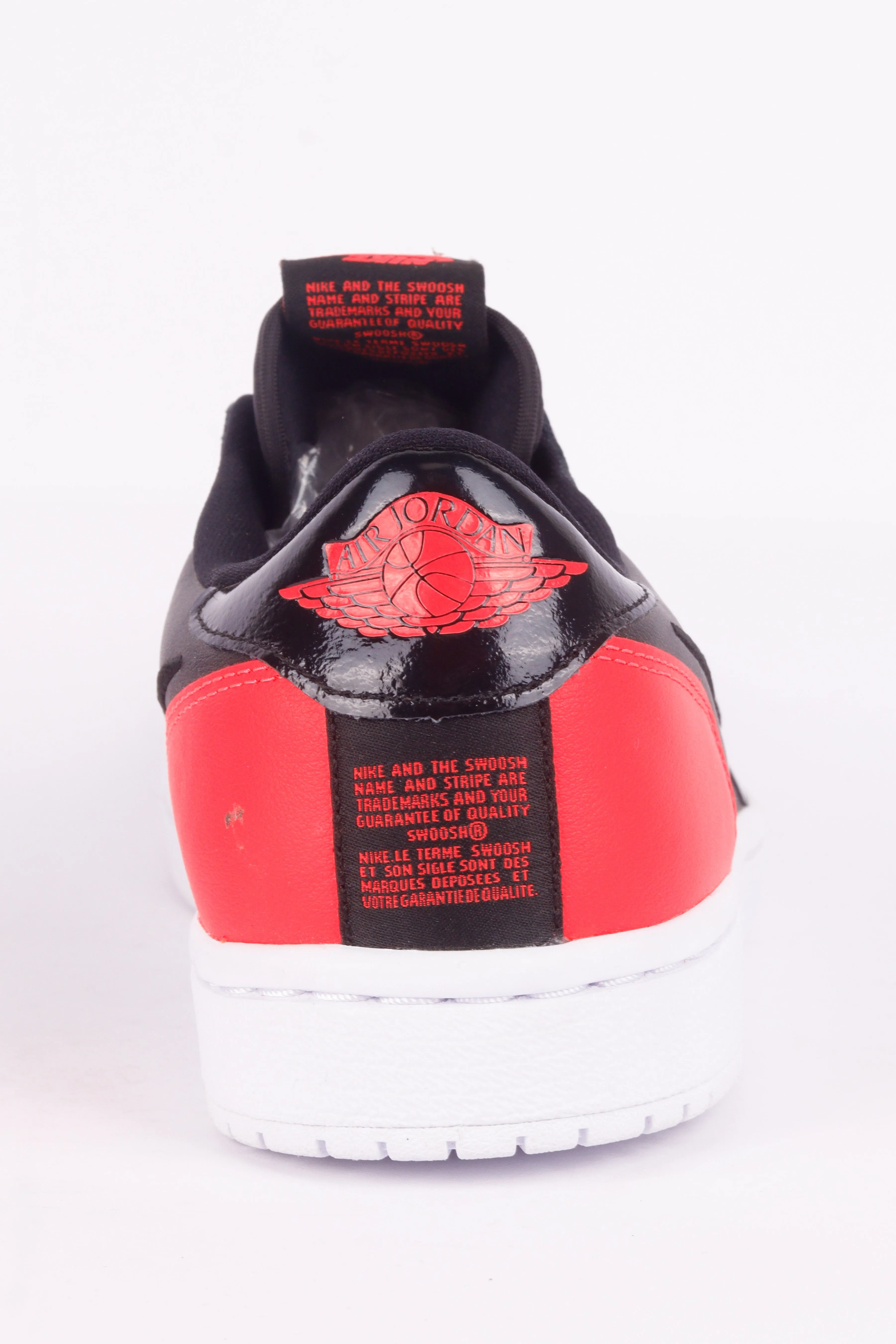 Nike Air Jordan 1 Low Slip Black Hot Punch (Women's)