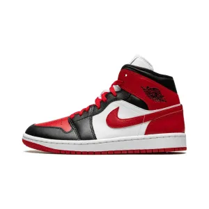 Nike Air Jordan 1 Mid Alternate Bred Toe