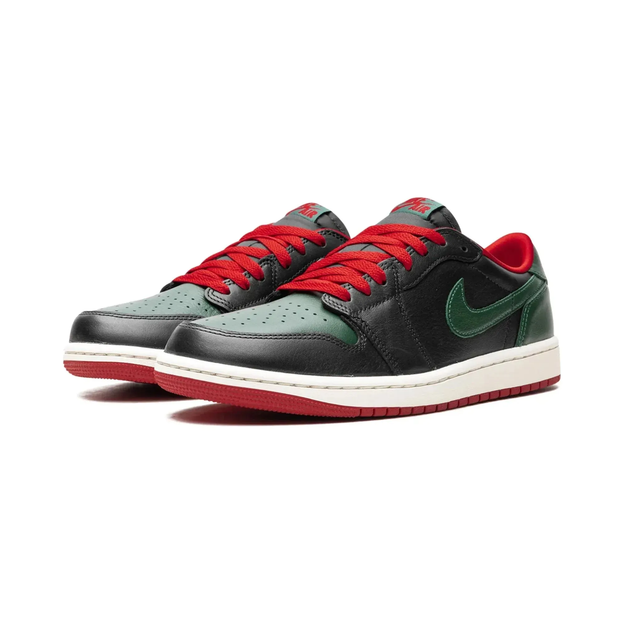 Nike Air Jordan 1 Retro Low OG Gorge Green Varsity Red (W)