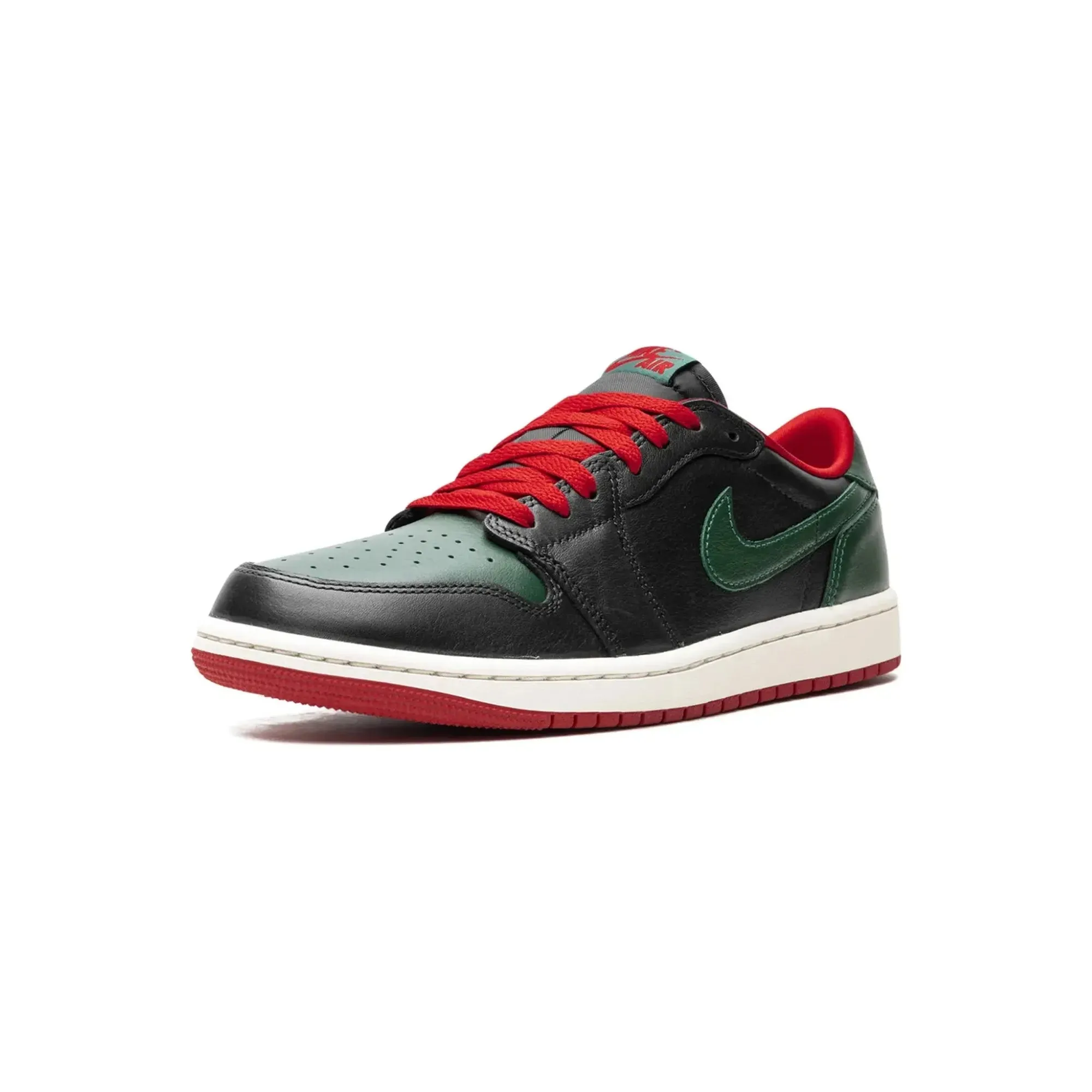 Nike Air Jordan 1 Retro Low OG Gorge Green Varsity Red (W)