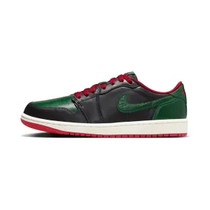Nike Air Jordan 1 Retro Low OG Gorge Green Varsity Red (W)