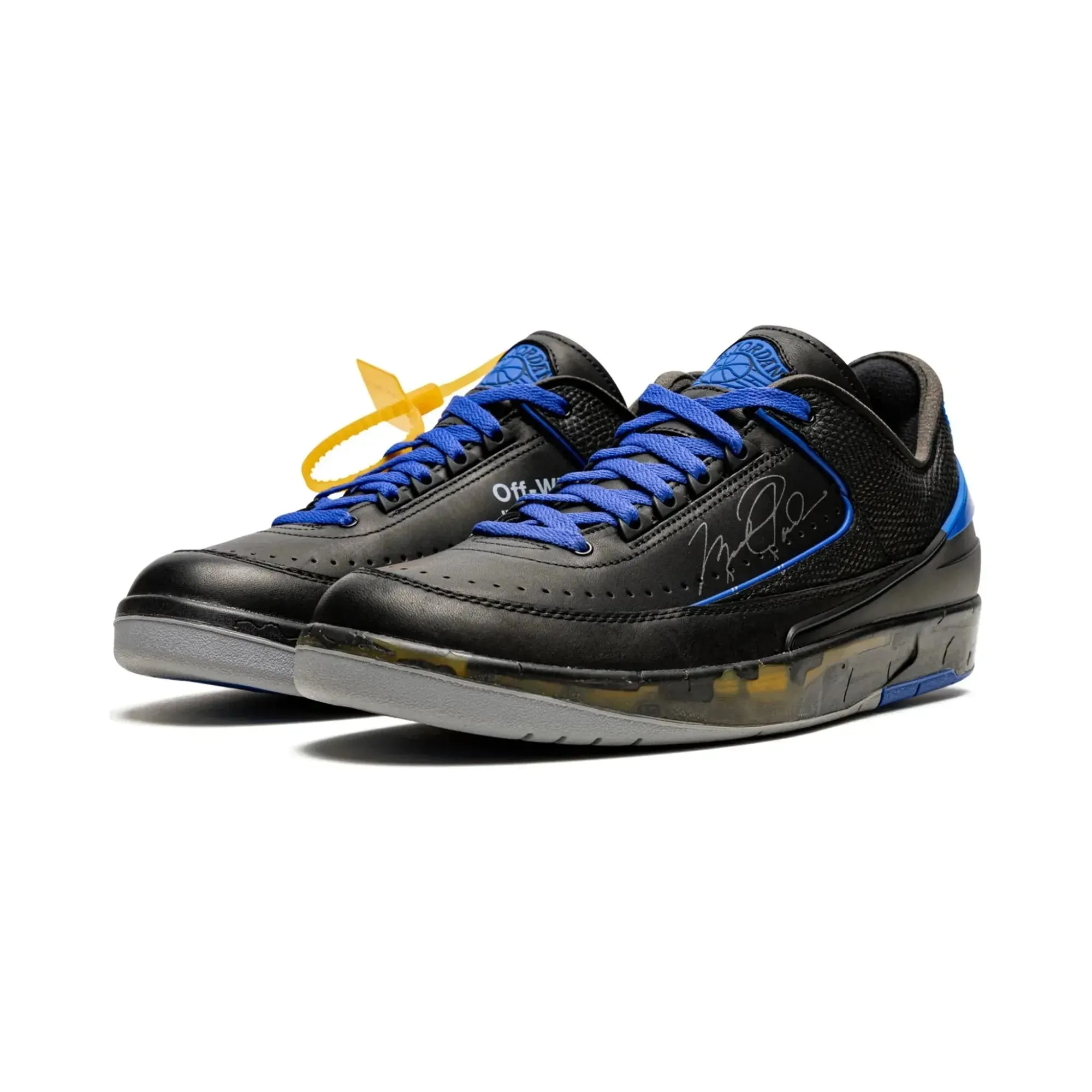 Nike Air Jordan 2 Retro Low SP X Off-White Black Blue