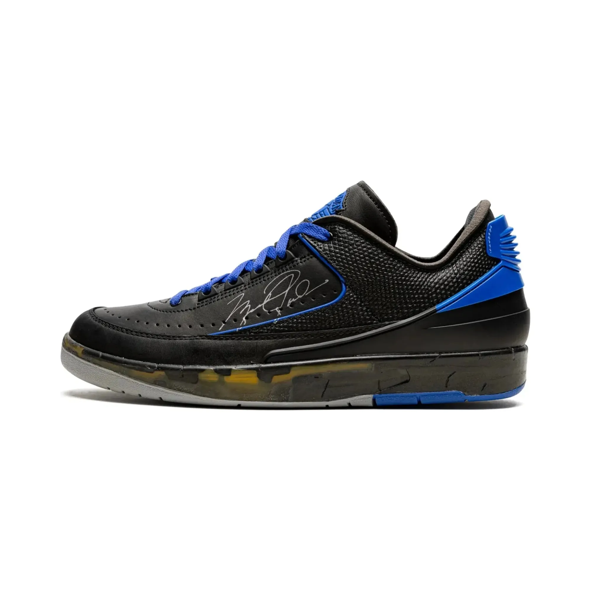 Nike Air Jordan 2 Retro Low SP X Off-White Black Blue