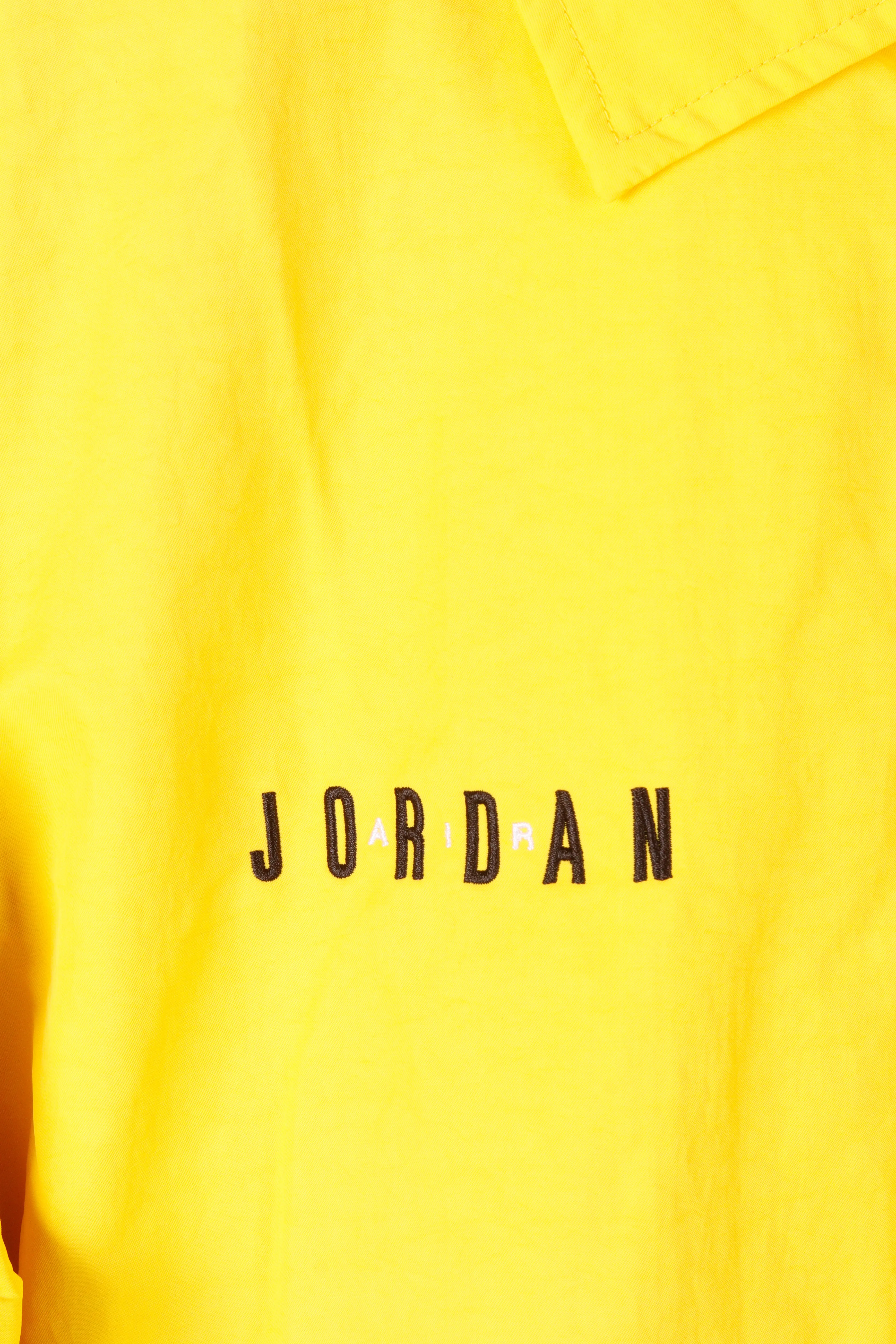 Nike Air Jordan '23 Security Team' Coach Jacket Yellow (2016) [Pre-Owned]