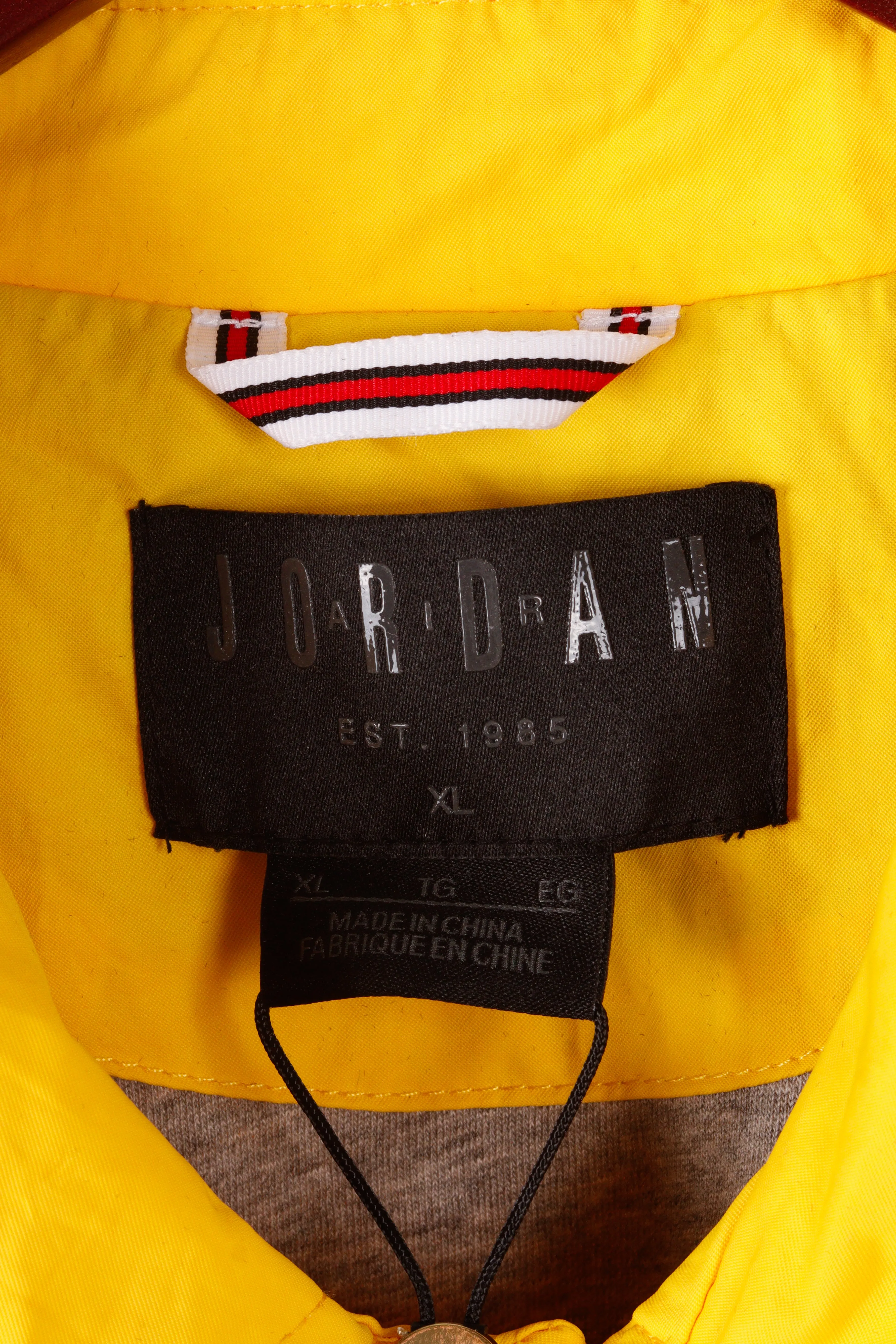 Nike Air Jordan '23 Security Team' Coach Jacket Yellow (2016)
