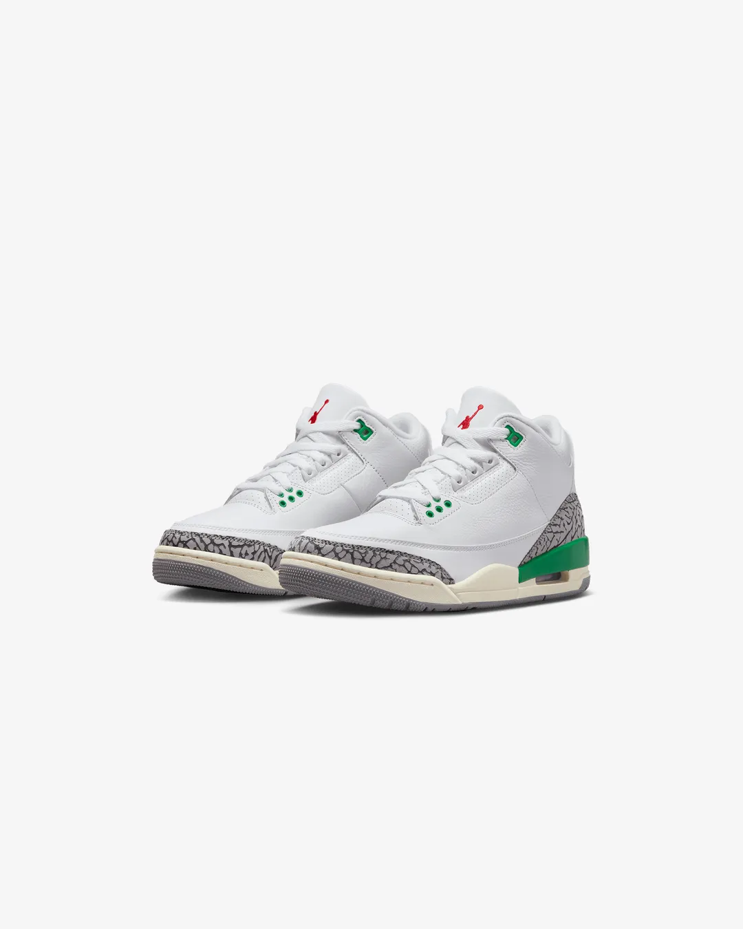 Nike Air Jordan 3 Lucky Green Sneakers