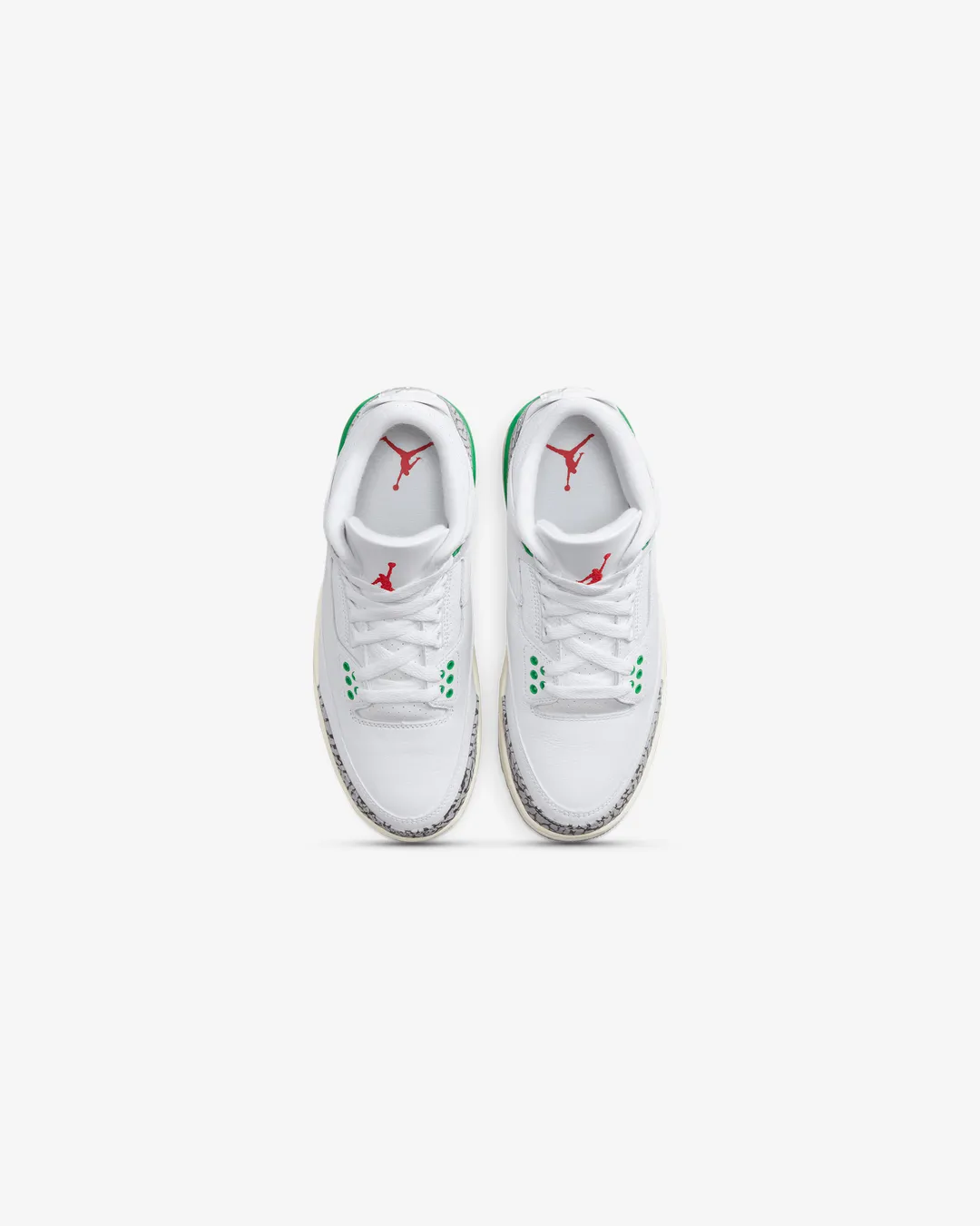 Nike Air Jordan 3 Lucky Green Sneakers