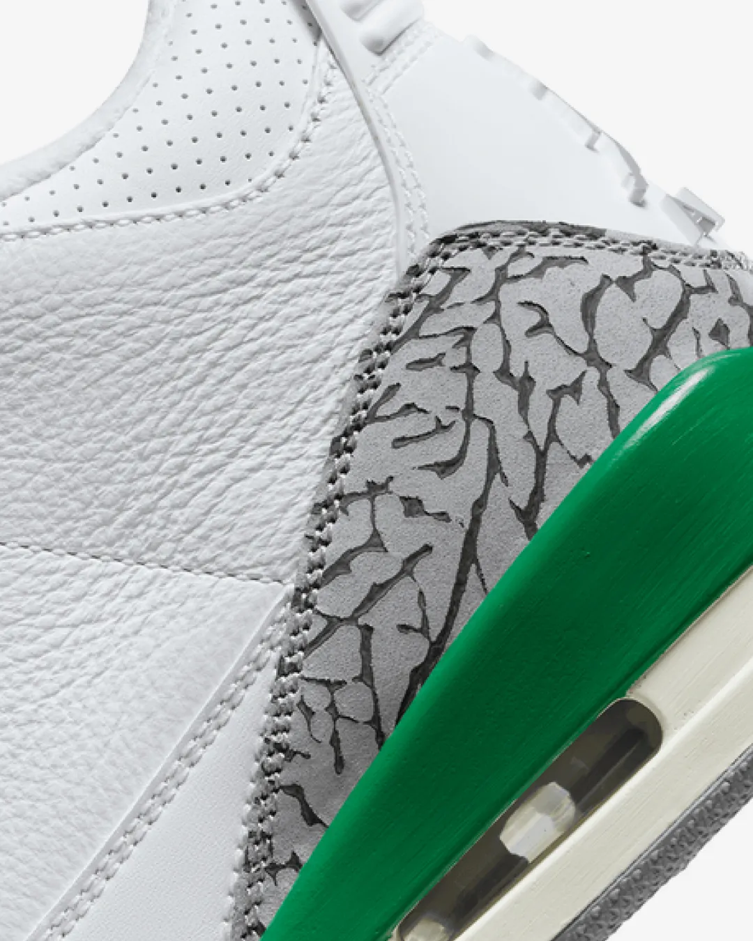 Nike Air Jordan 3 Lucky Green Sneakers