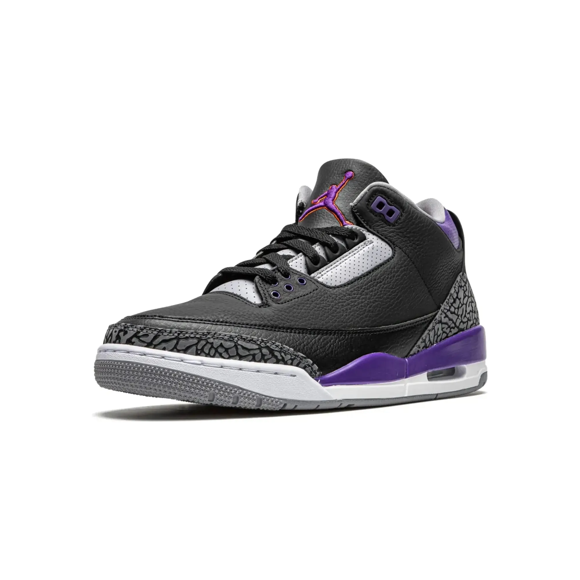 Nike Air Jordan 3 Retro Black Court Purple