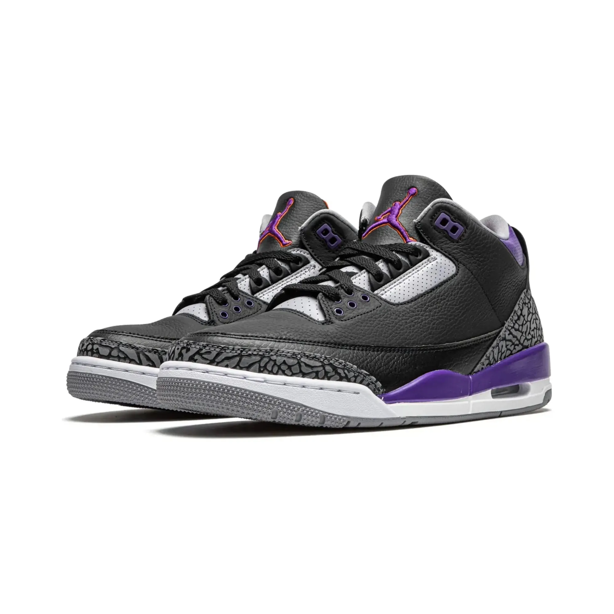 Nike Air Jordan 3 Retro Black Court Purple