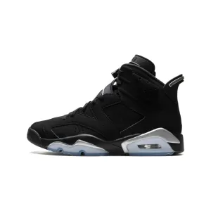 Nike Air Jordan 6 Retro Chrome Metallic Silver